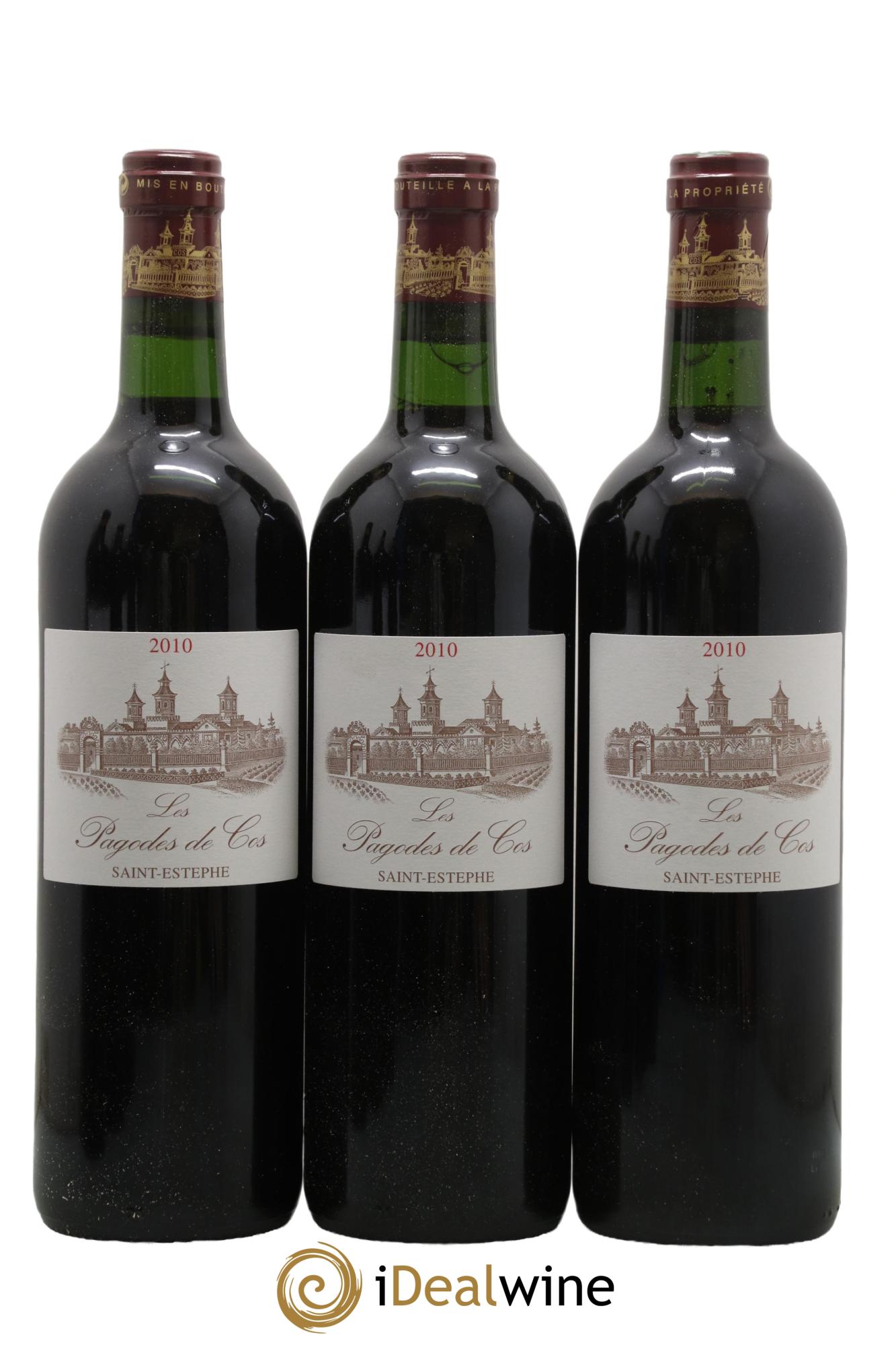 Les Pagodes de Cos Second Vin 2010 - Lot of 12 bottles - 4