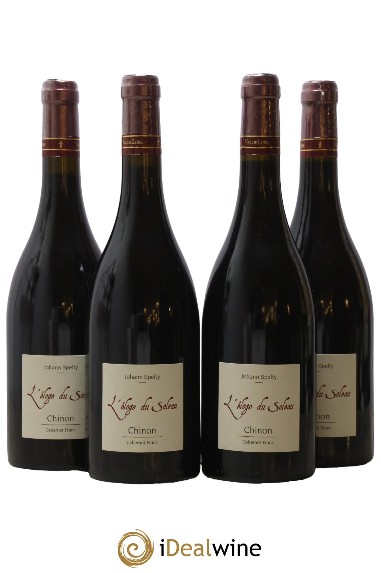 Chinon Éloge du Soleau Domaine Spelty - Posten von 4 Flaschen - 0