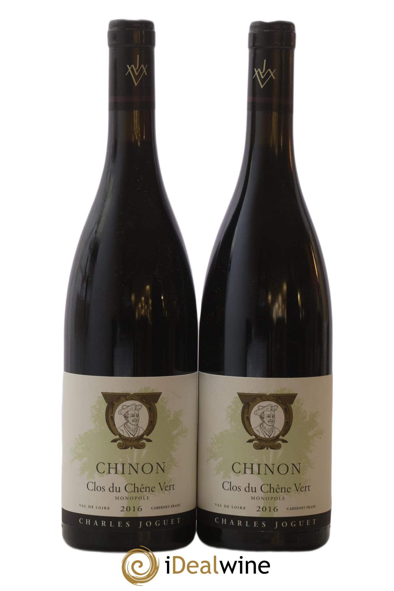 Chinon Clos du Chêne Vert Charles Joguet 2016 - Lot de 2 bouteilles - 0