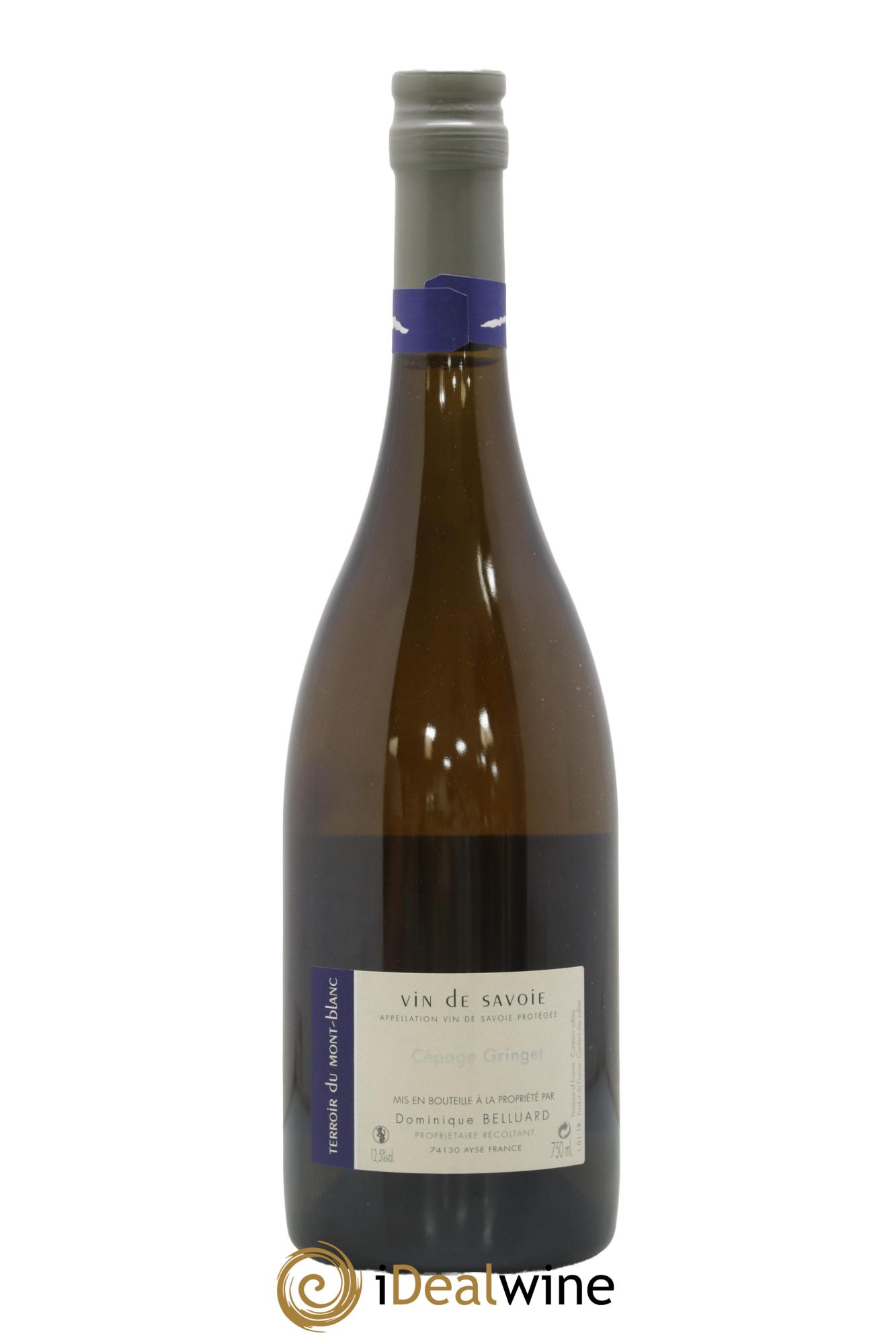 Vin de Savoie Les Alpes Domaine Belluard 2018 - Lot de 1 bouteille - 1