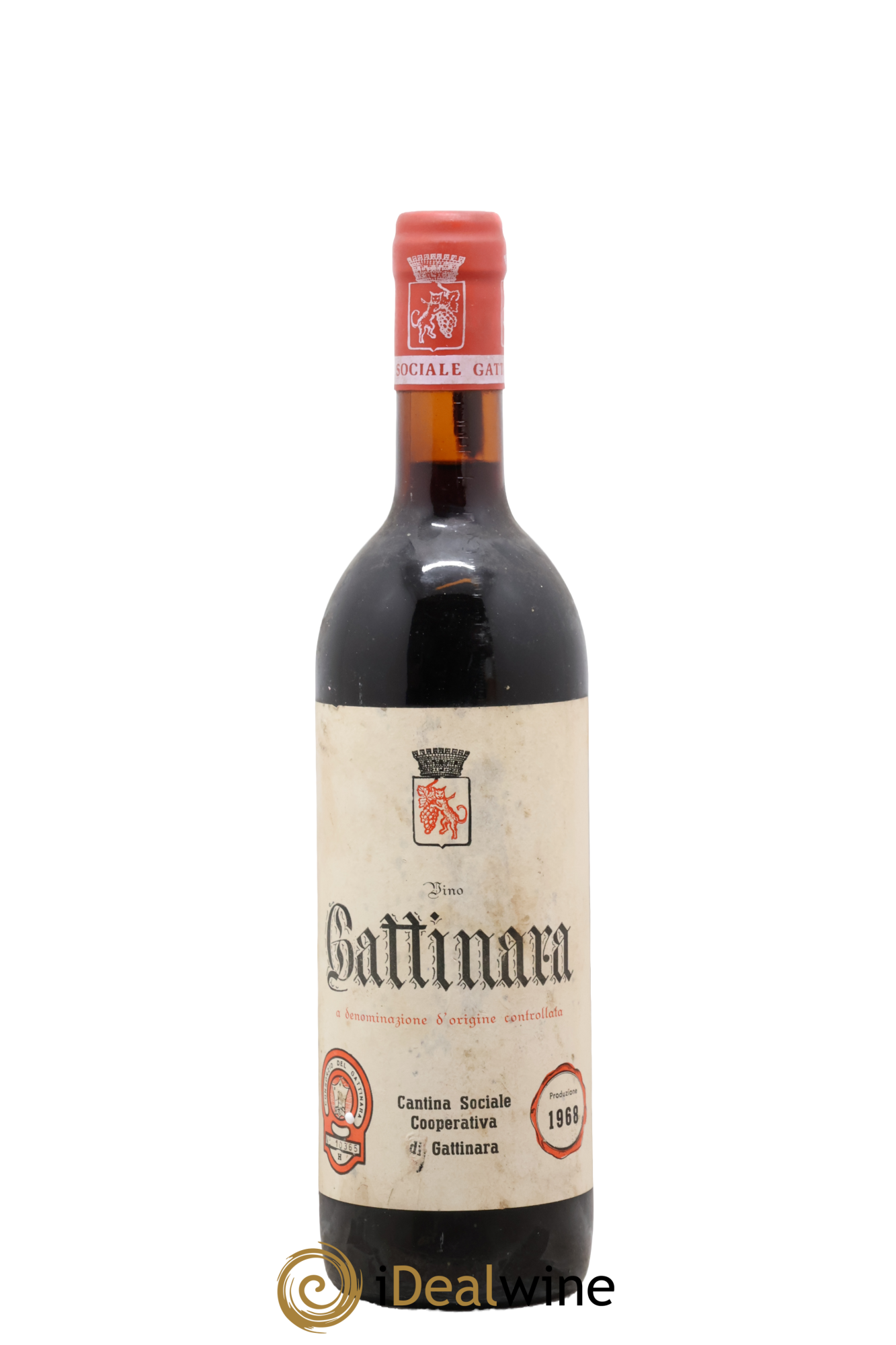 Gattinara DOCG Cantina Sociale Gattinara 1968 - Lot de 1 bouteille - 0