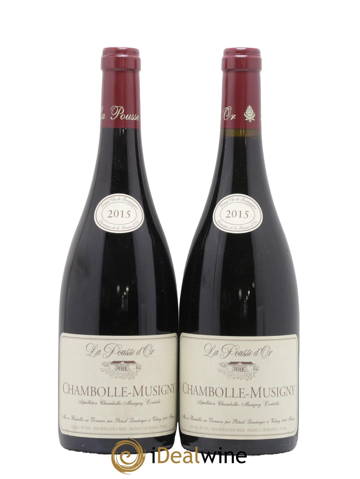 Chambolle-Musigny La Pousse d'Or (Domaine de) 2015 - Lotto di 2 bottiglie - 0