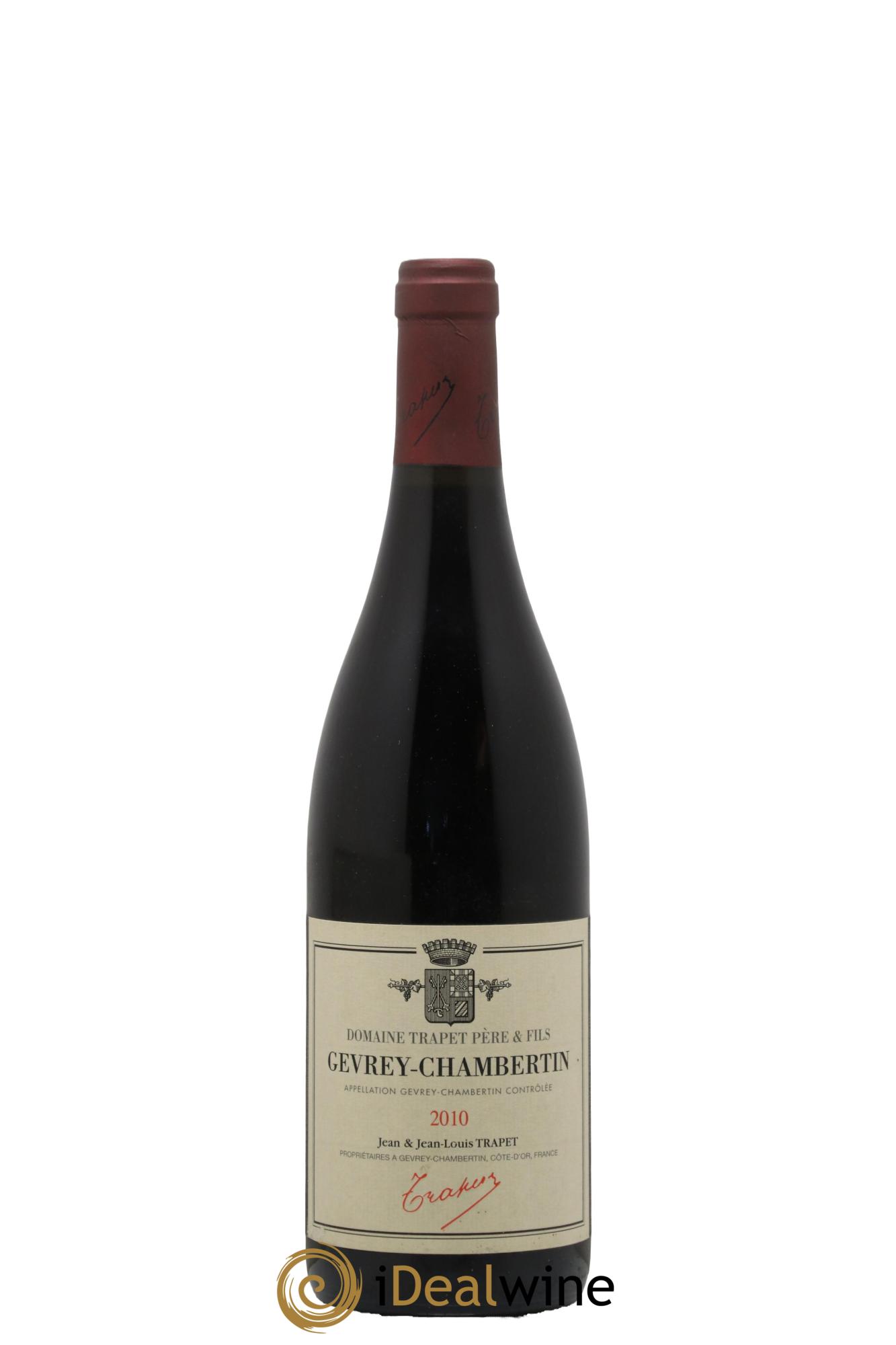 Gevrey-Chambertin Domaine Trapet 2010 - Lot de 1 bouteille - 0