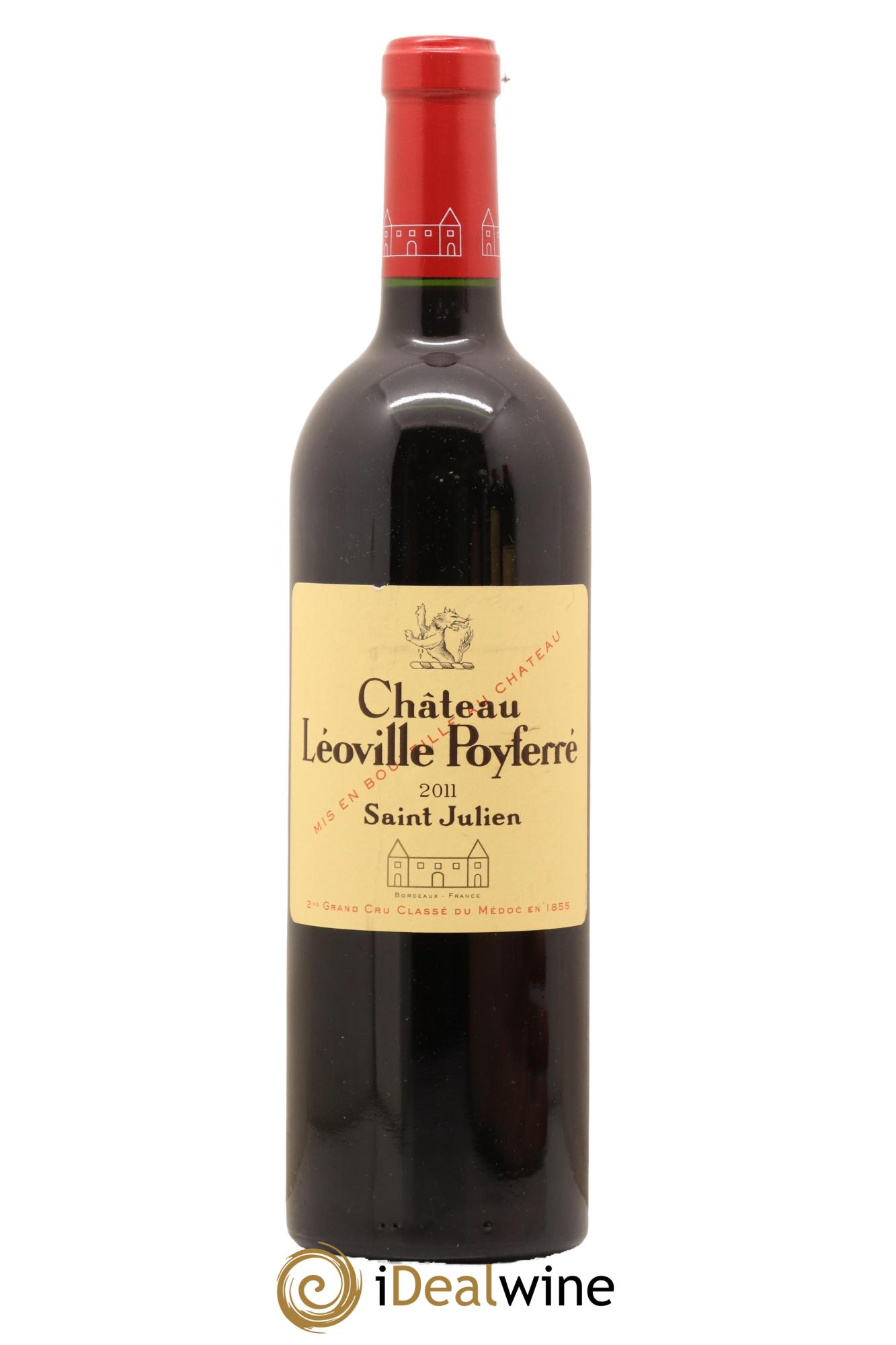 Château Léoville Poyferré 2ème Grand Cru Classé 2011 - Lot de 1 bouteille - 0