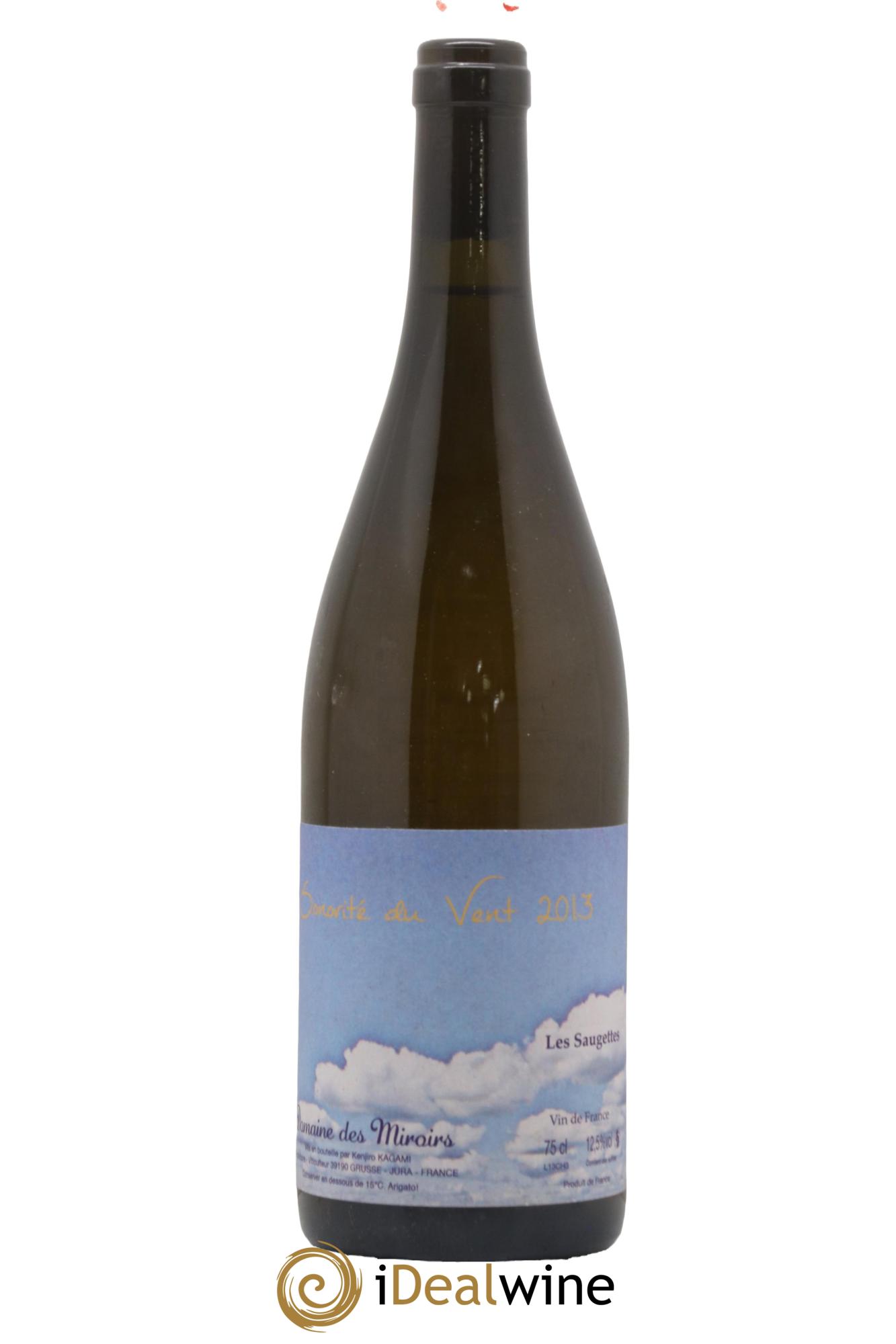 Vin de France Sonorité du vent Les saugettes Kenjiro Kagami - Domaine des Miroirs 2013 - Lot de 1 bouteille - 0