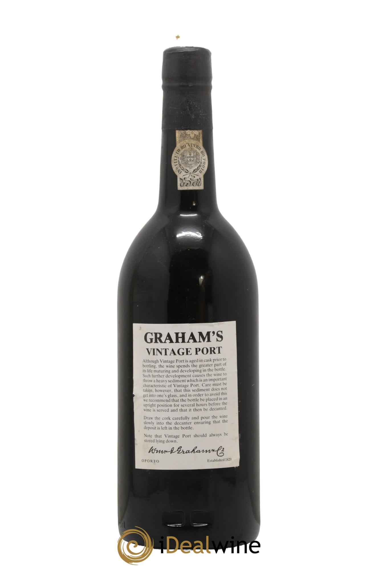 Porto W&J Graham' Vintage 1983 - Lot of 1 bottle - 1