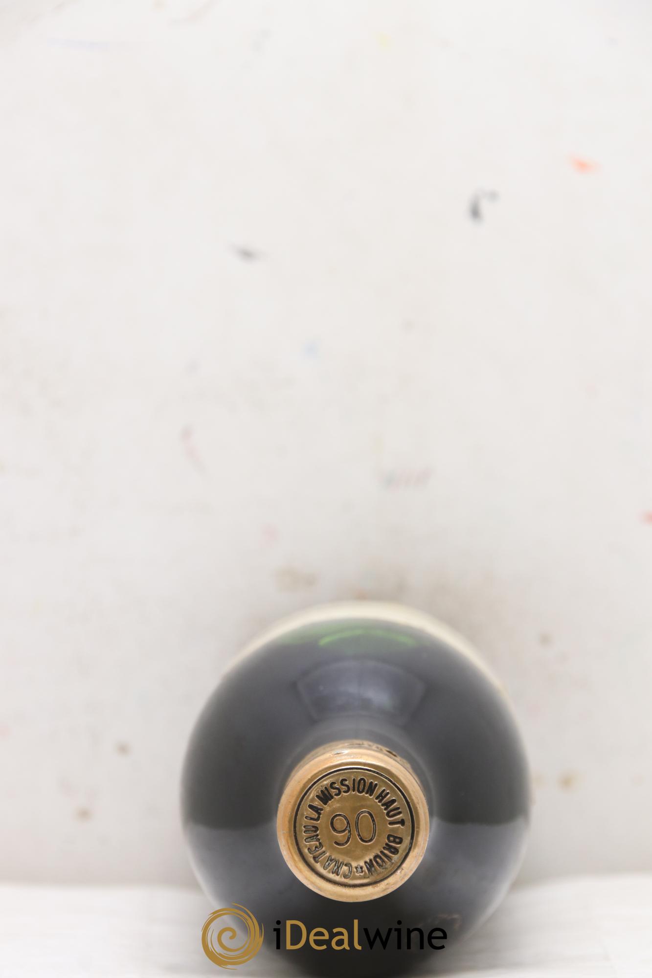 Château la Mission Haut-Brion Cru Classé de Graves 1990 - Lot de 1 bouteille - 1