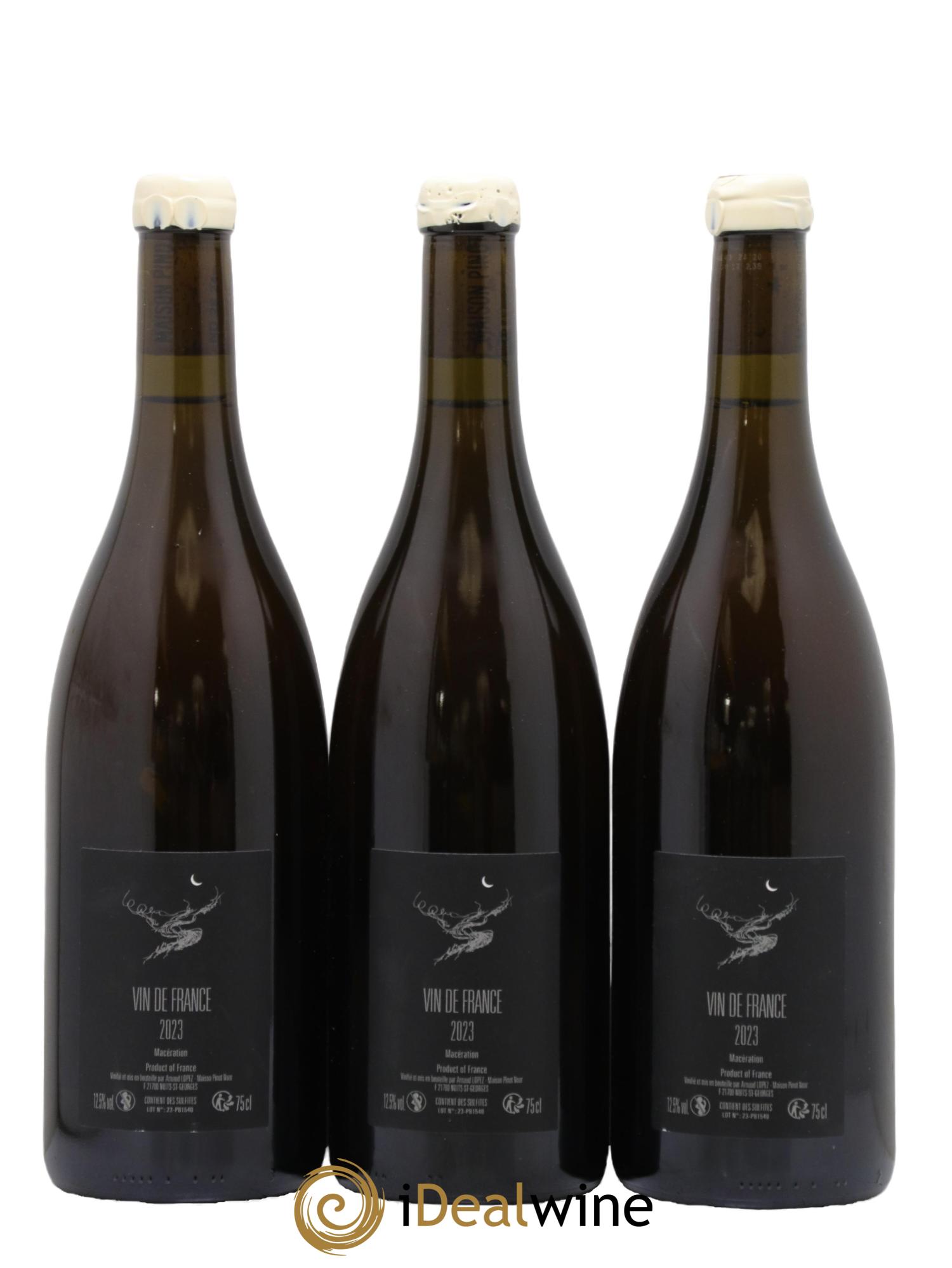 Vin de France Pinot Blanc Arnaud Lopez 2023 - Posten von 3 Flaschen - 1