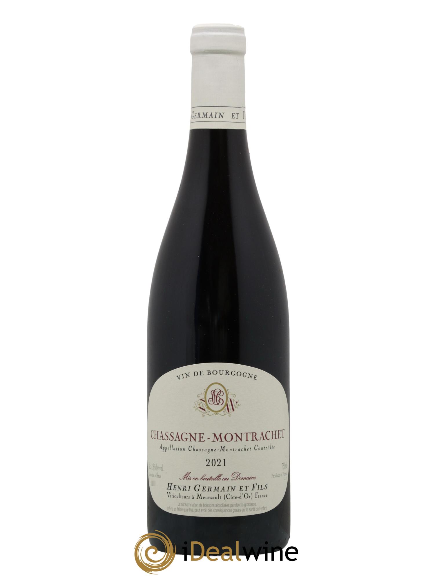 Chassagne-Montrachet Domaine Henri Germain et Fils 2021 - Lot de 1 bouteille - 0
