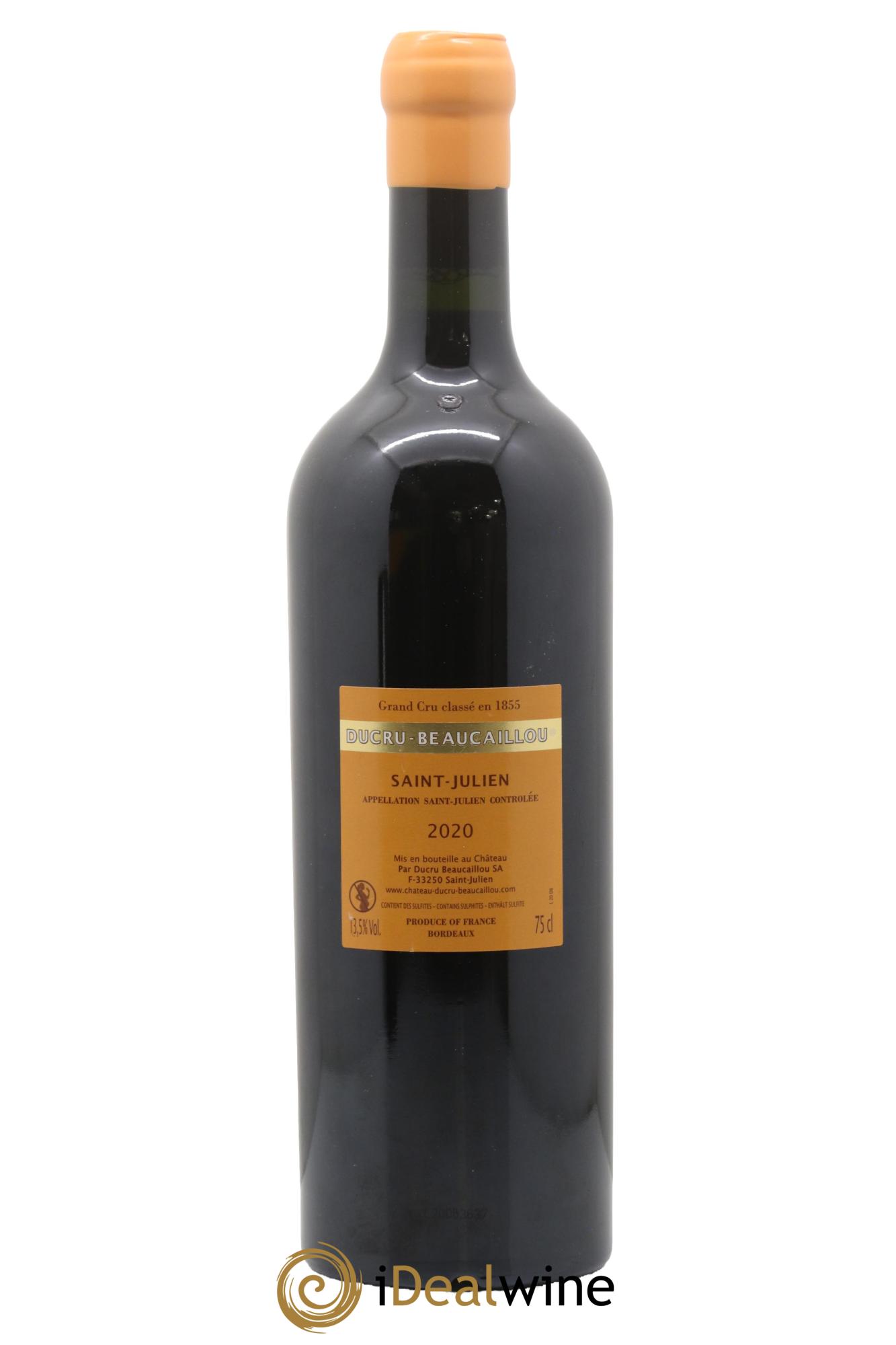 Château Ducru Beaucaillou 2ème Grand Cru Classé 2020 - Lot de 1 bouteille - 1