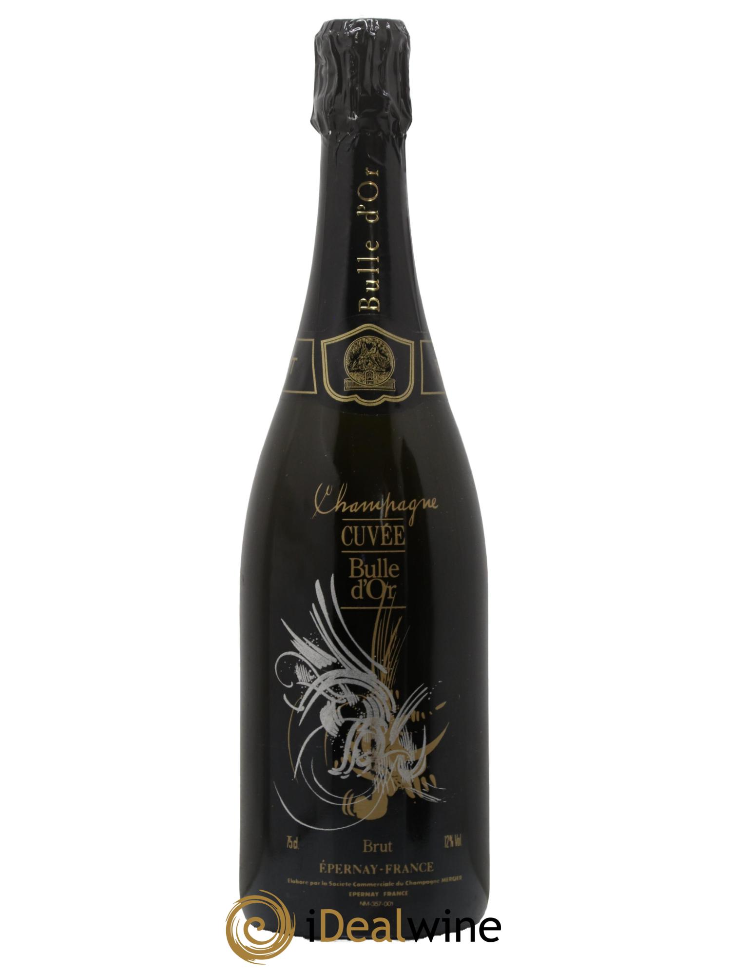 Champagne Cuvée Bulle D'Or Champagne Mercier - Lot de 1 bouteille - 0