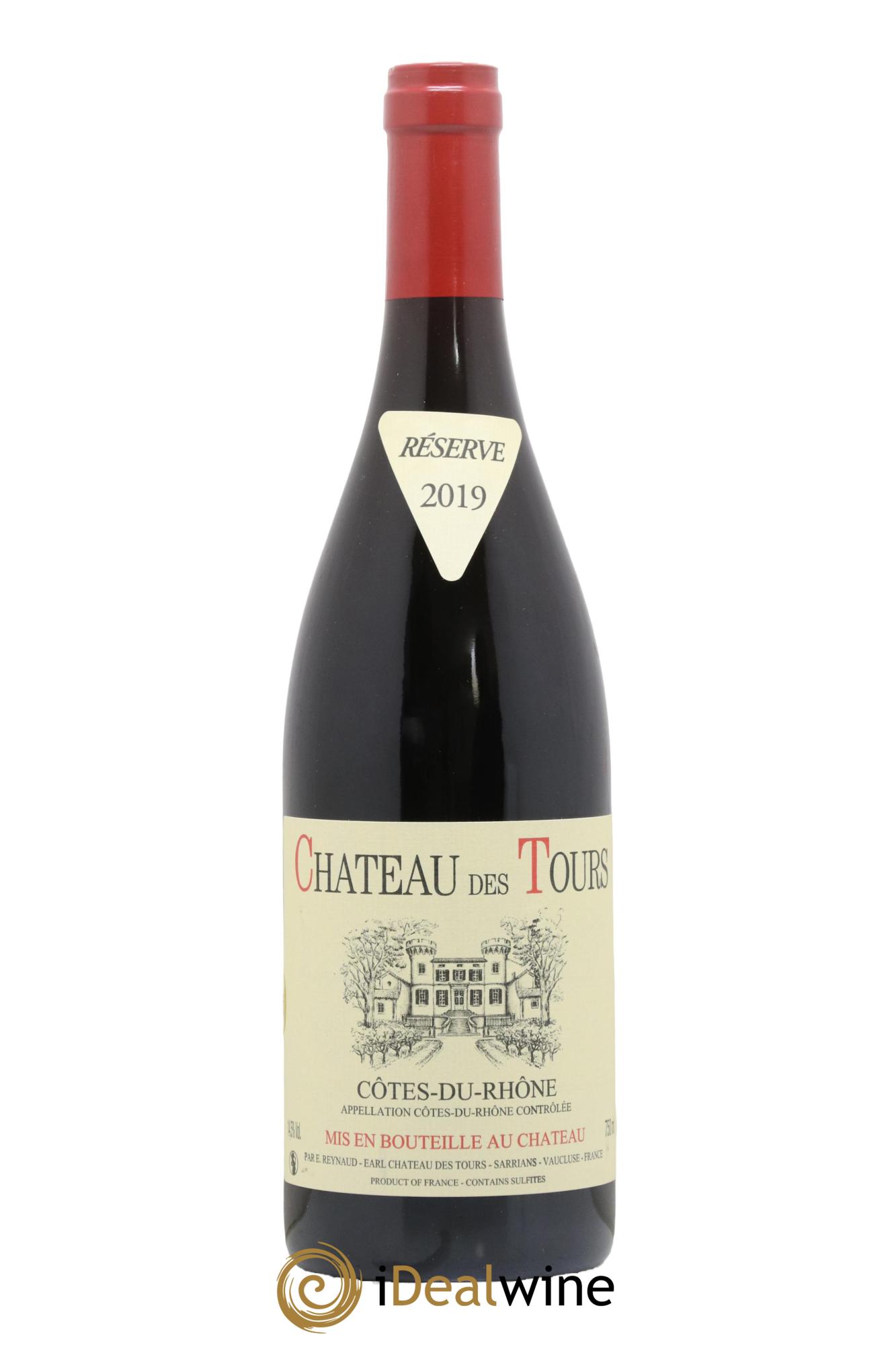 Côtes-du-Rhône Château des Tours Emmanuel Reynaud 2019 - Lot de 1 bouteille - 0