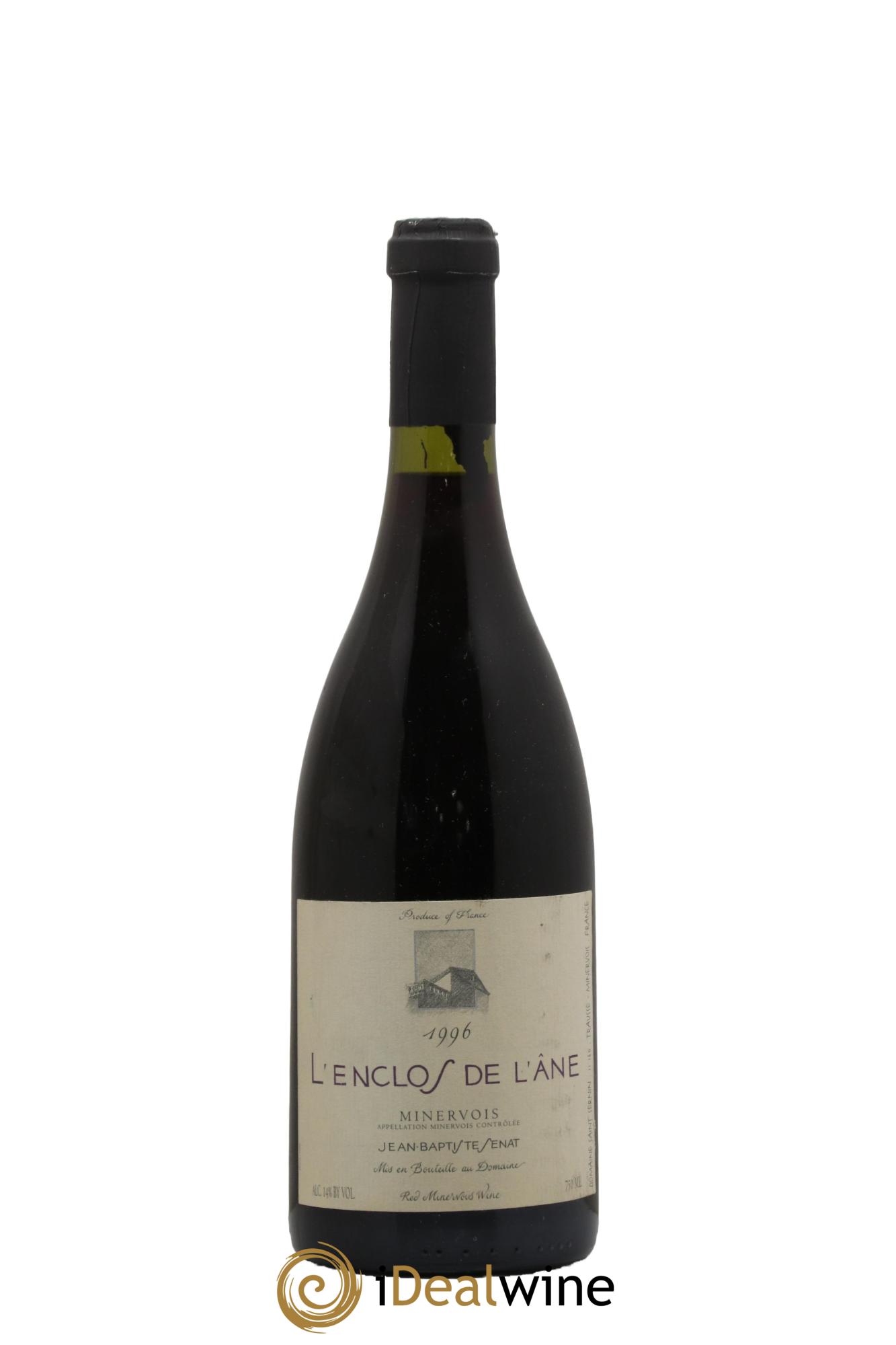Minervois L'Enclos de l'âne Jean-Baptiste Sénat 1996 - Lot of 1 bottle - 0