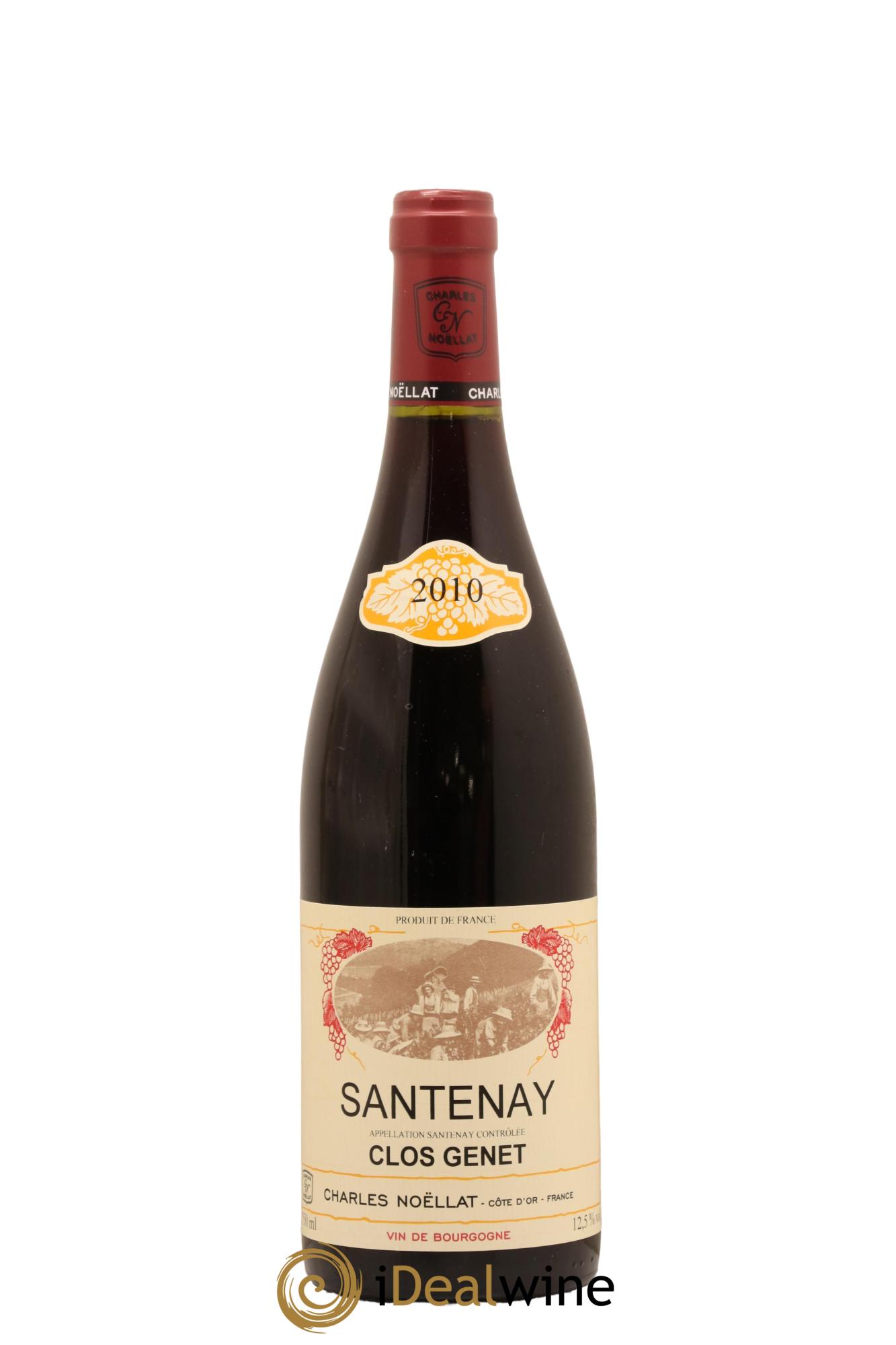 Santenay Clos Genet Domaine Charles Noellat 2010 - Lot de 1 bouteille - 0