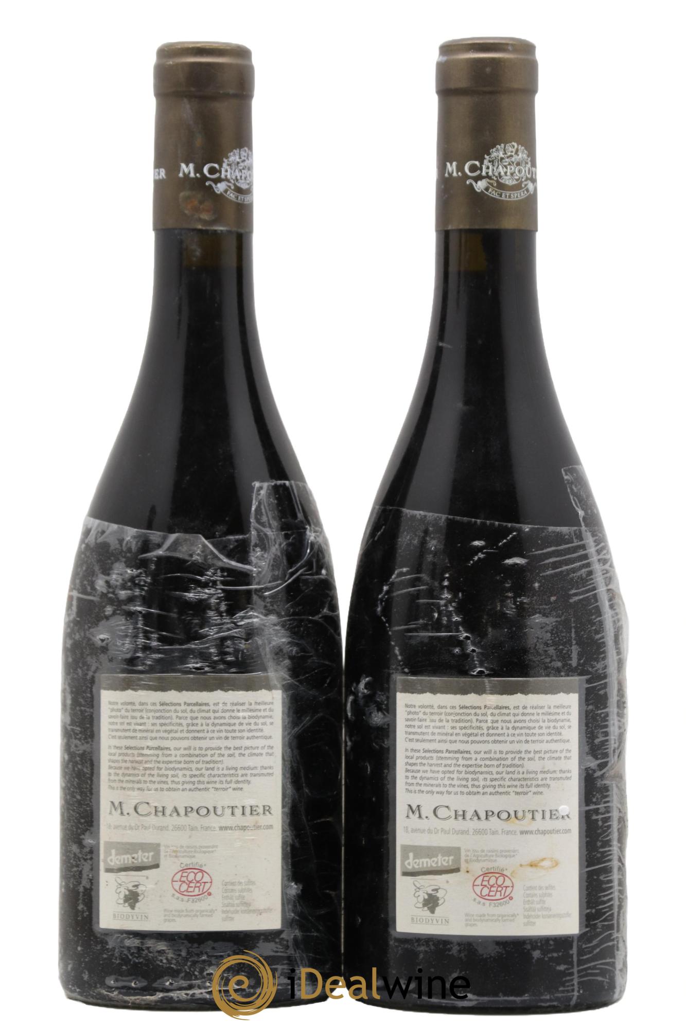 Hermitage Ermitage l'Ermite Chapoutier 2005 - Lot de 2 bouteilles - 1