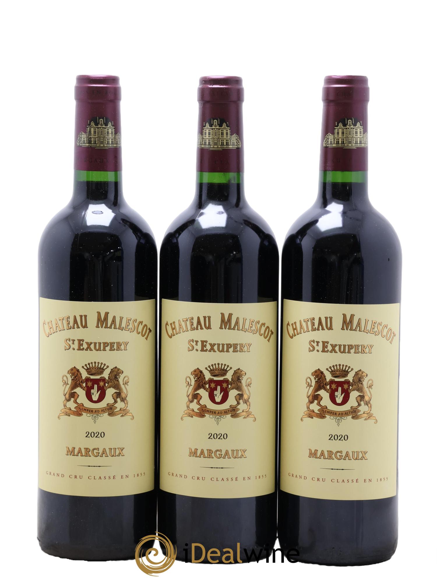 Château Malescot Saint-Exupéry 3ème Grand Cru Classé 2020 - Lotto di 6 bottiglie - 2