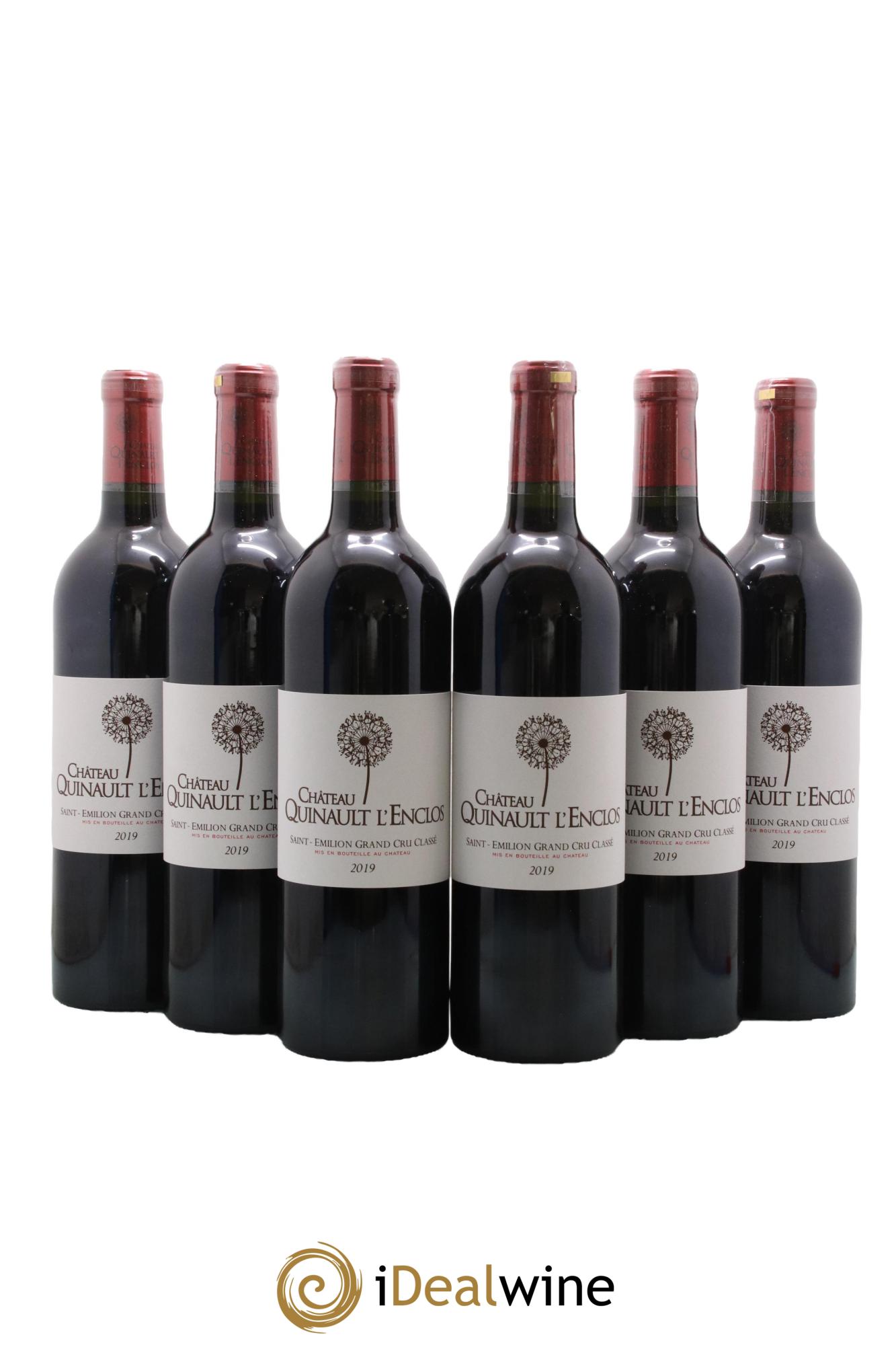 Château Quinault L'Enclos 2019 - Lot de 6 bouteilles - 0