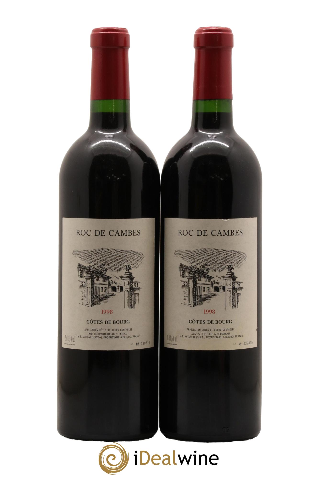 Roc de Cambes 1998 - Lot de 2 bouteilles - 0