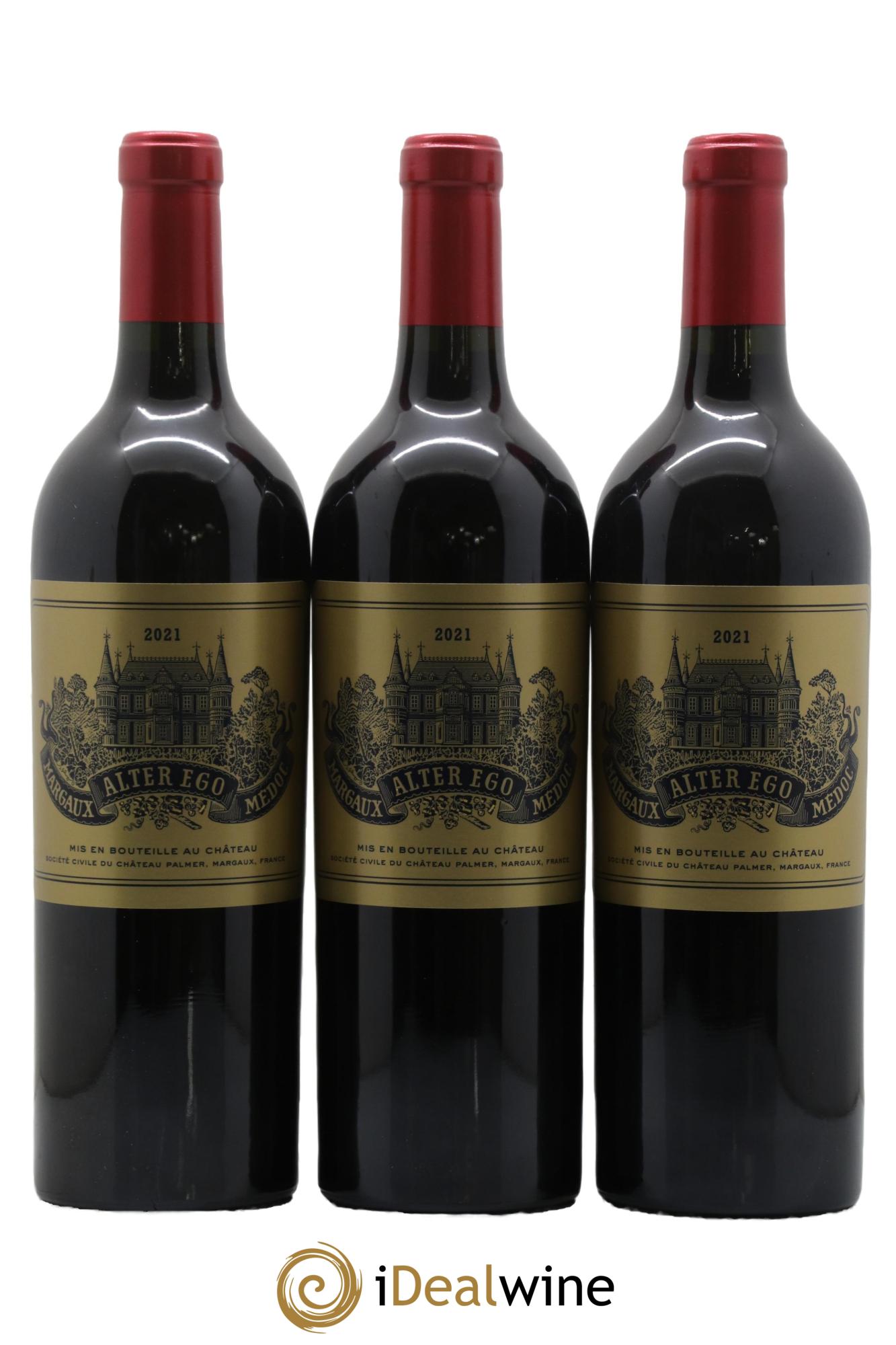 Alter Ego de Palmer Second Vin 2021 - Lot of 3 bottles - 0