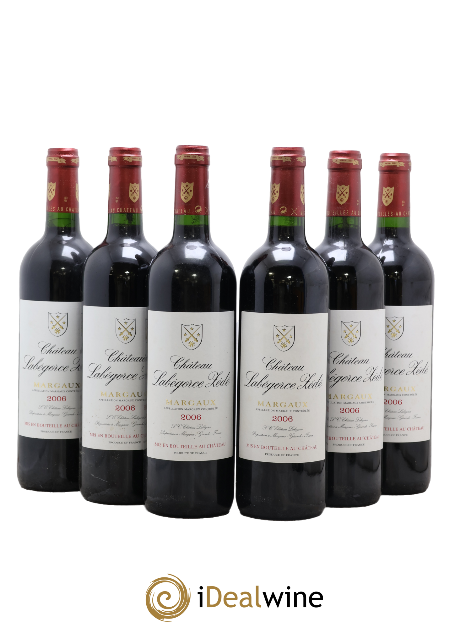 Château Labegorce Zédé Cru Bourgeois 2006 - Posten von 6 Flaschen - 0