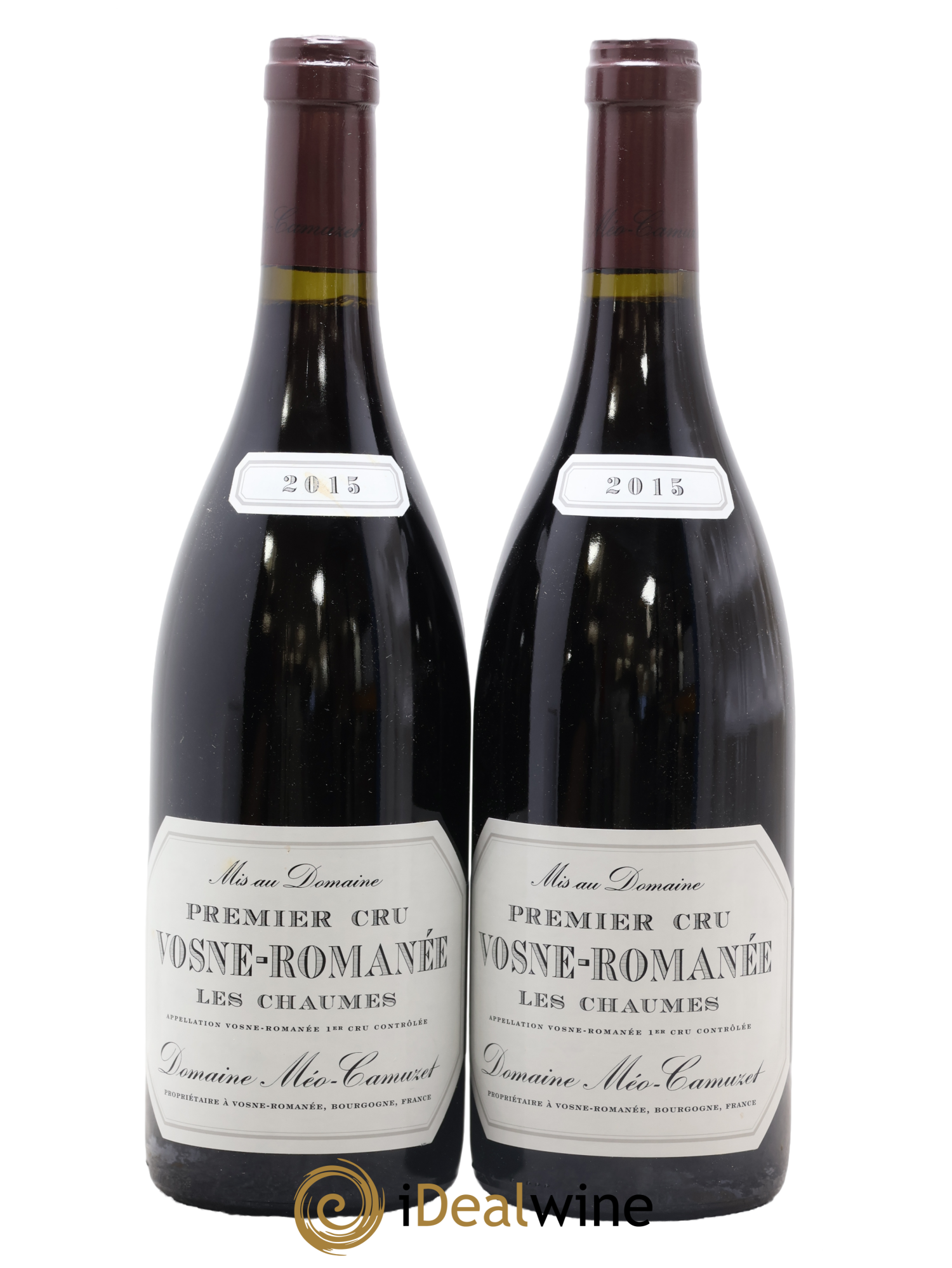 Vosne-Romanée 1er Cru Les Chaumes Méo-Camuzet (Domaine) 2015 - Lot de 2 bouteilles - 0