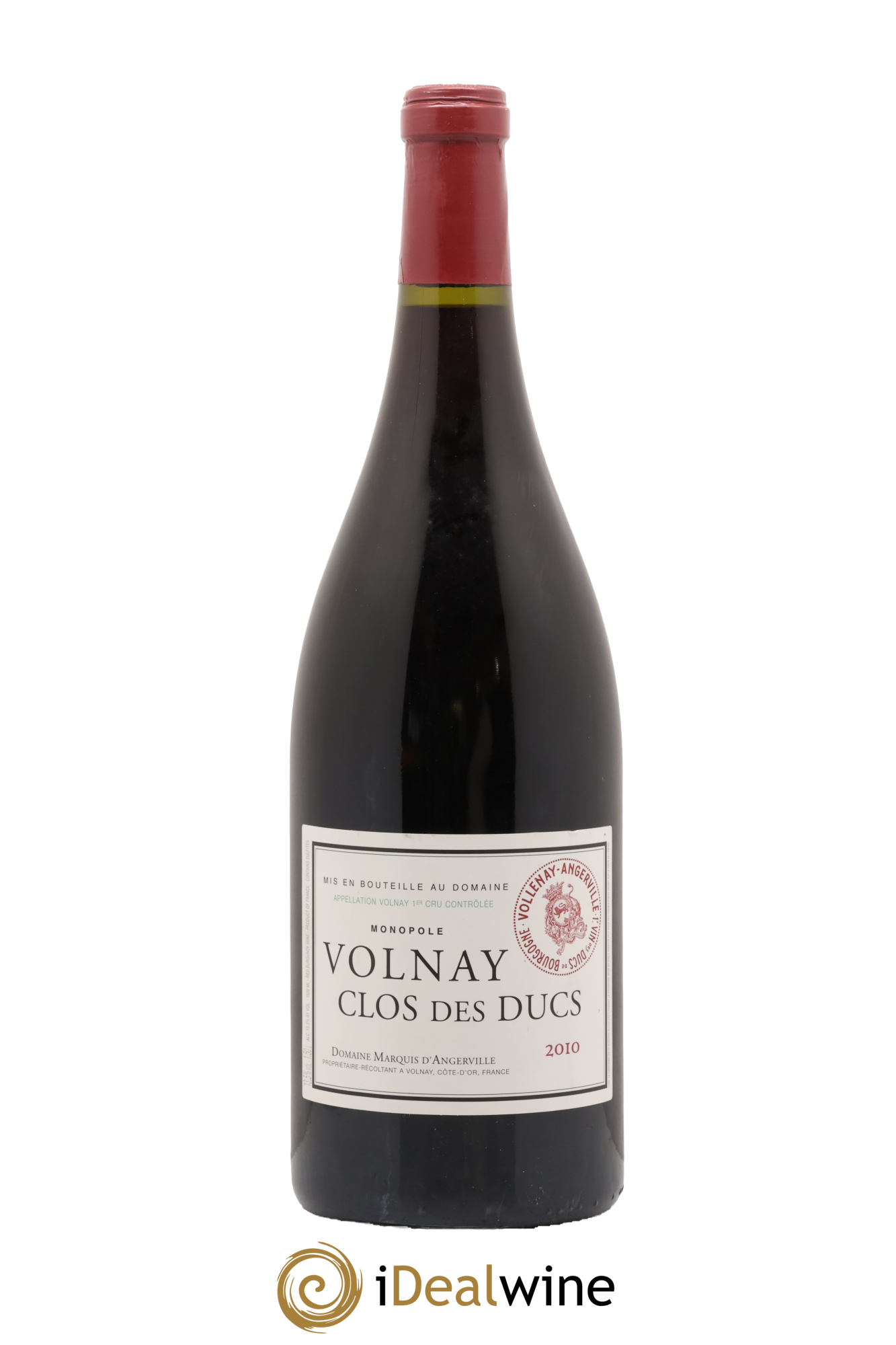 Volnay 1er Cru Clos des Ducs Marquis d'Angerville (Domaine) 2010 - Lot de 1 magnum - 0