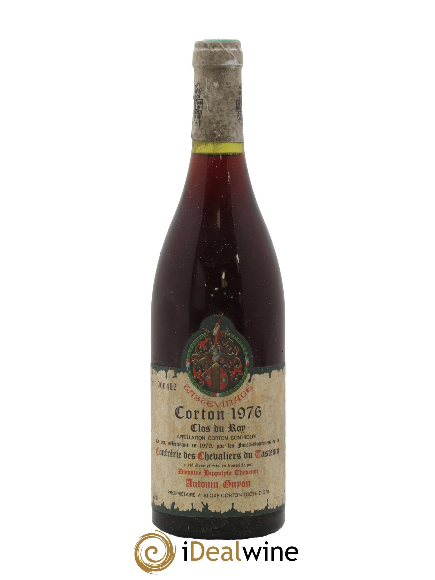 Corton Grand Cru Clos du Roy Antonin Guyon 1976 - Lot de 1 bouteille - 0