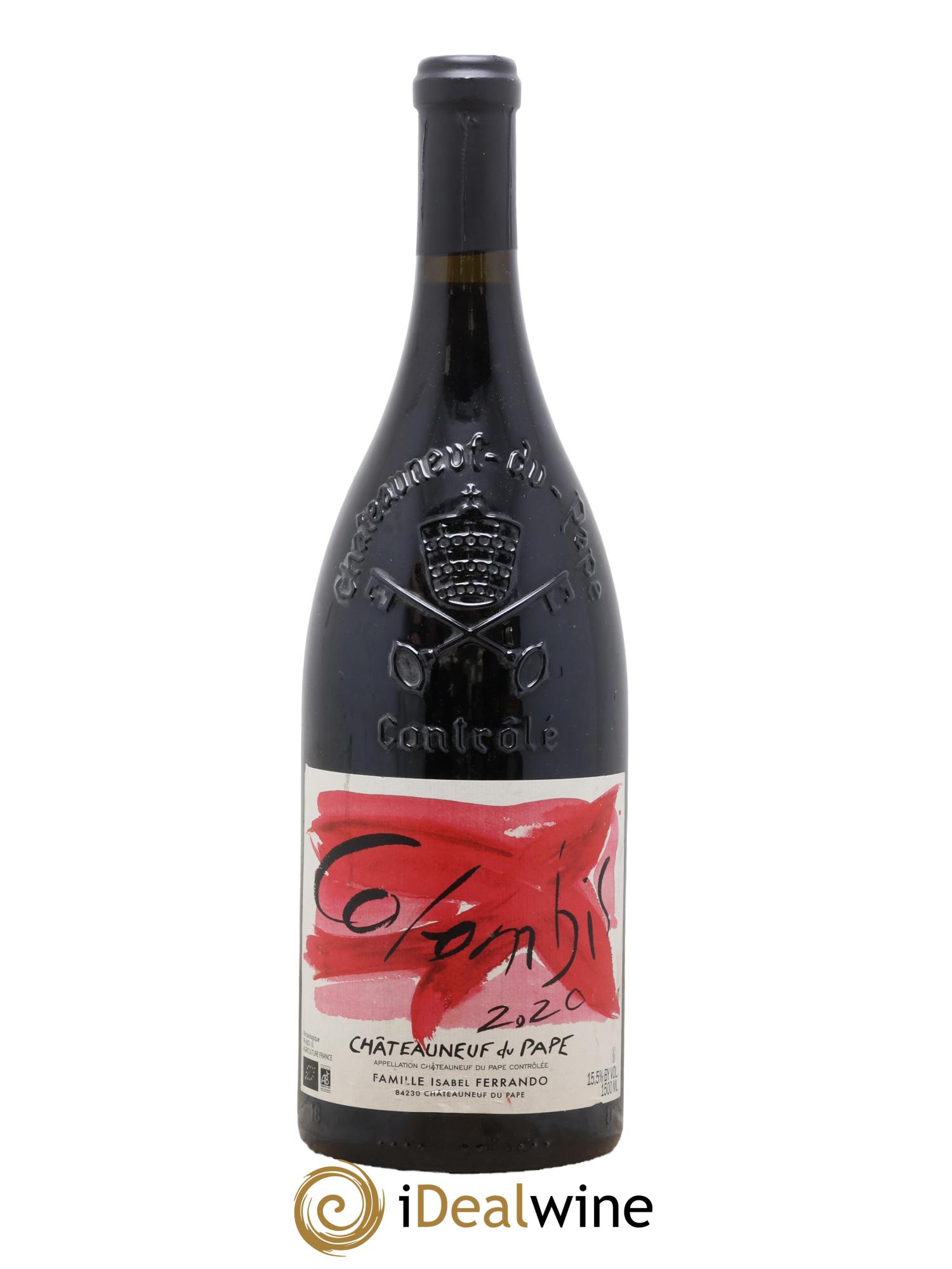 Châteauneuf-du-Pape Colombis Isabel Ferrando 2020 - Lot of 1 magnum - 0