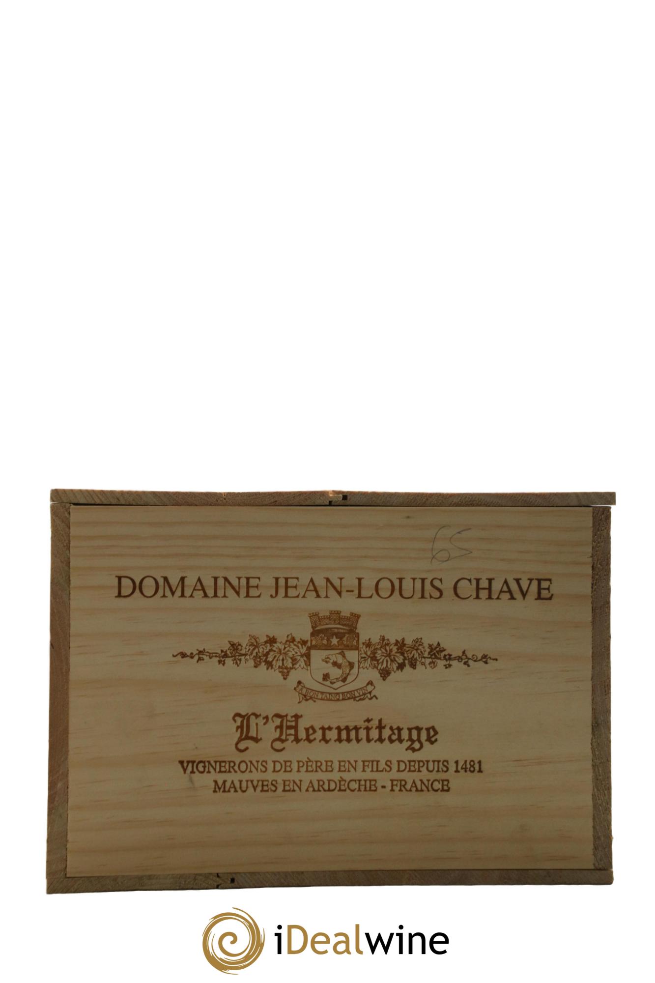 Hermitage Jean-Louis Chave 2019 - Lot de 6 bouteilles - 6