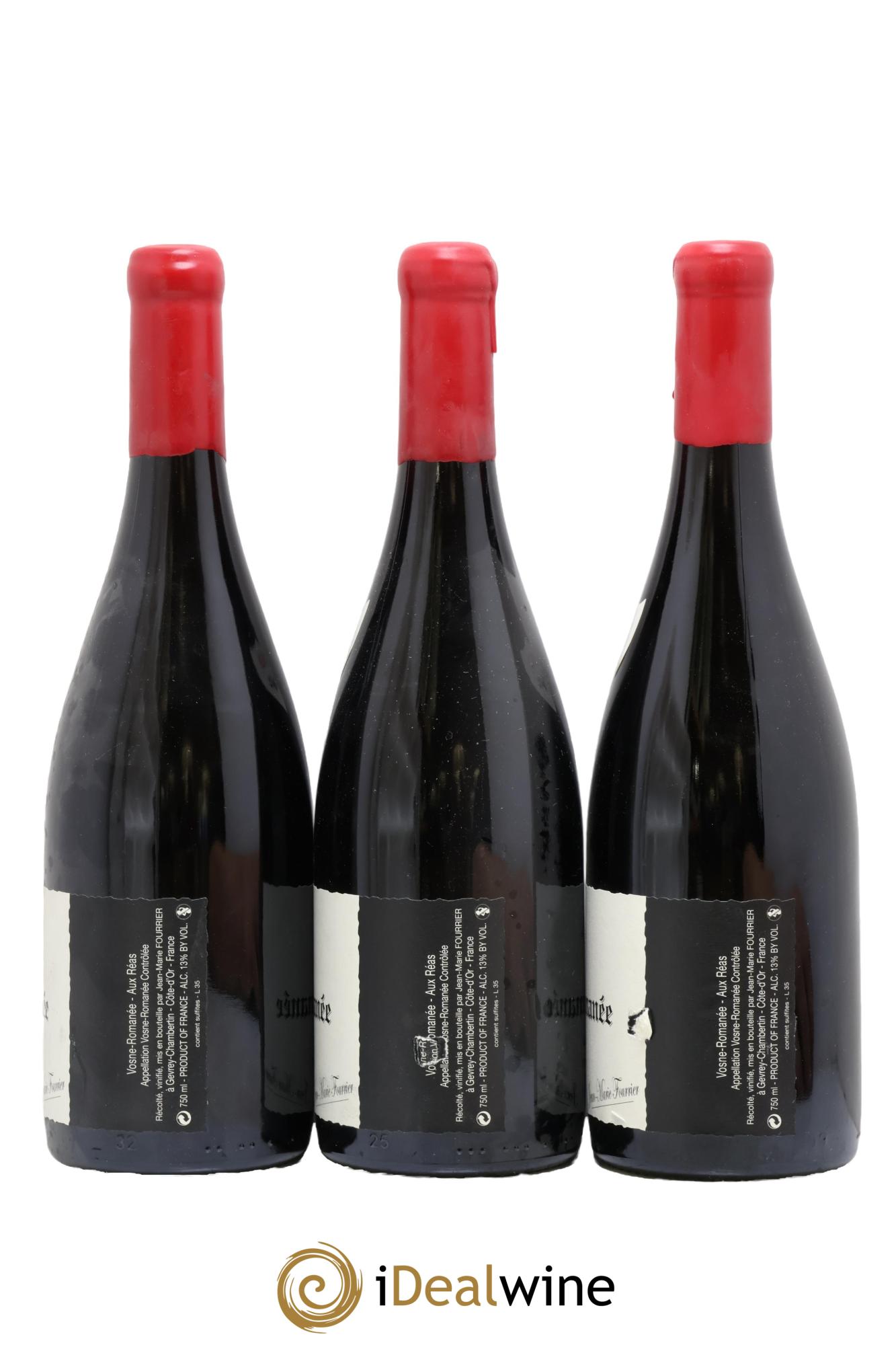 Vosne-Romanée Aux Réas Vieille Vigne Fourrier (Domaine) 2013 - Lot de 3 bouteilles - 1