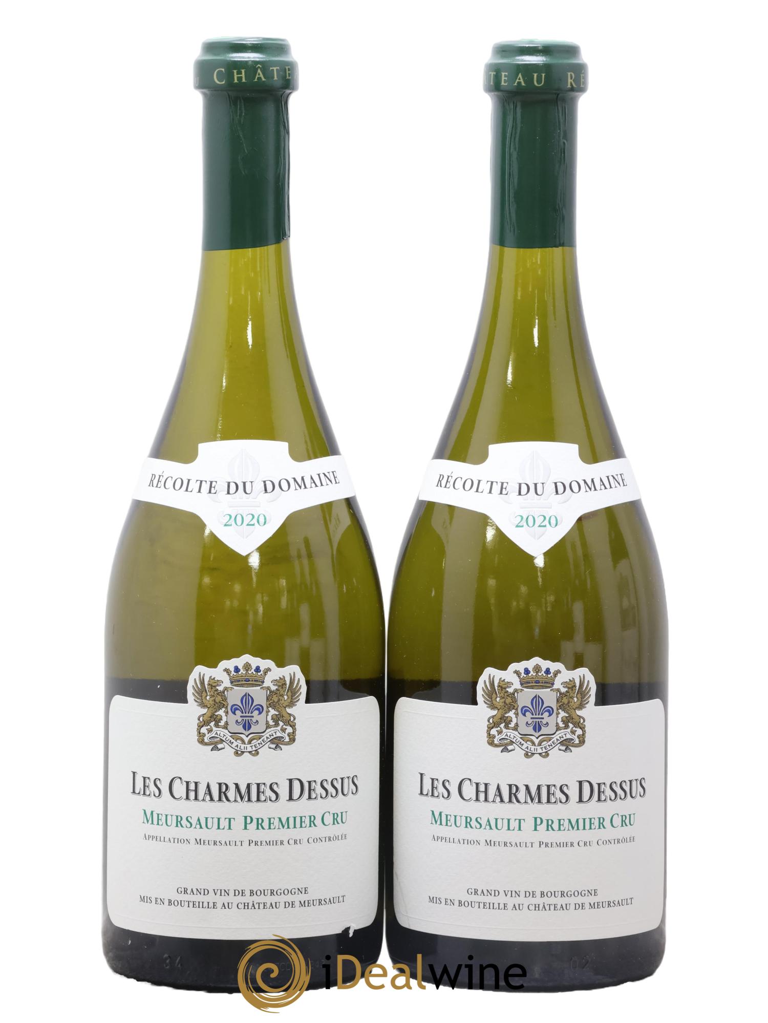 Meursault 1er Cru Les Charmes Dessus Château de Meursault 2020 - Lot de 2 bouteilles - 0