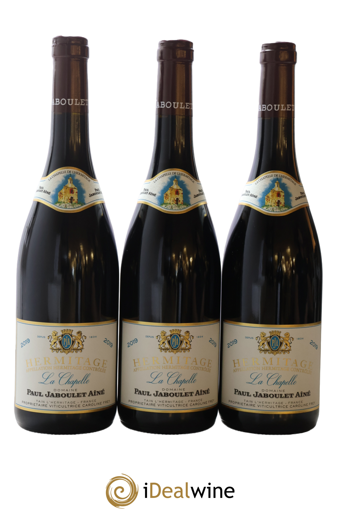 Hermitage La Chapelle Paul Jaboulet Ainé 2019 - Lot de 6 bouteilles - 1