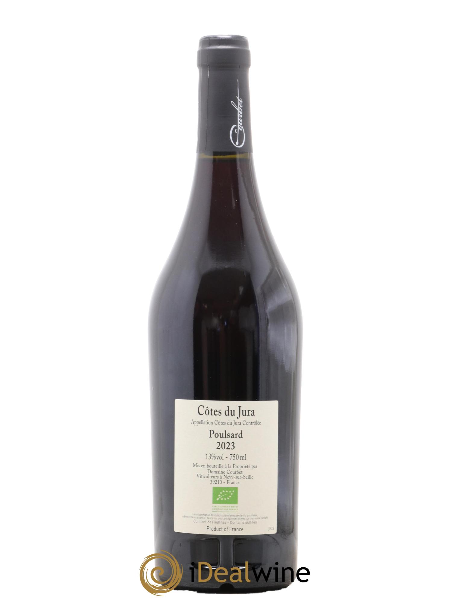 Côtes du Jura Poulsard Domaine Courbet 2023 - Posten von 1 Flasche - 1