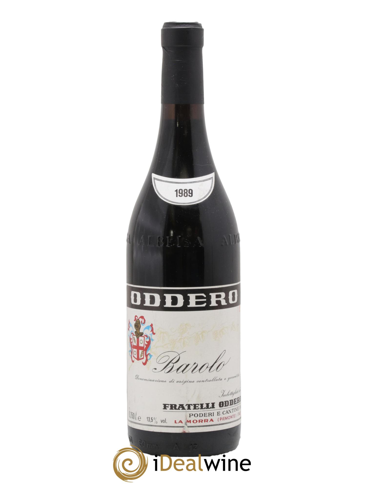Barolo Oddero 1989 - Lot de 1 bouteille - 0