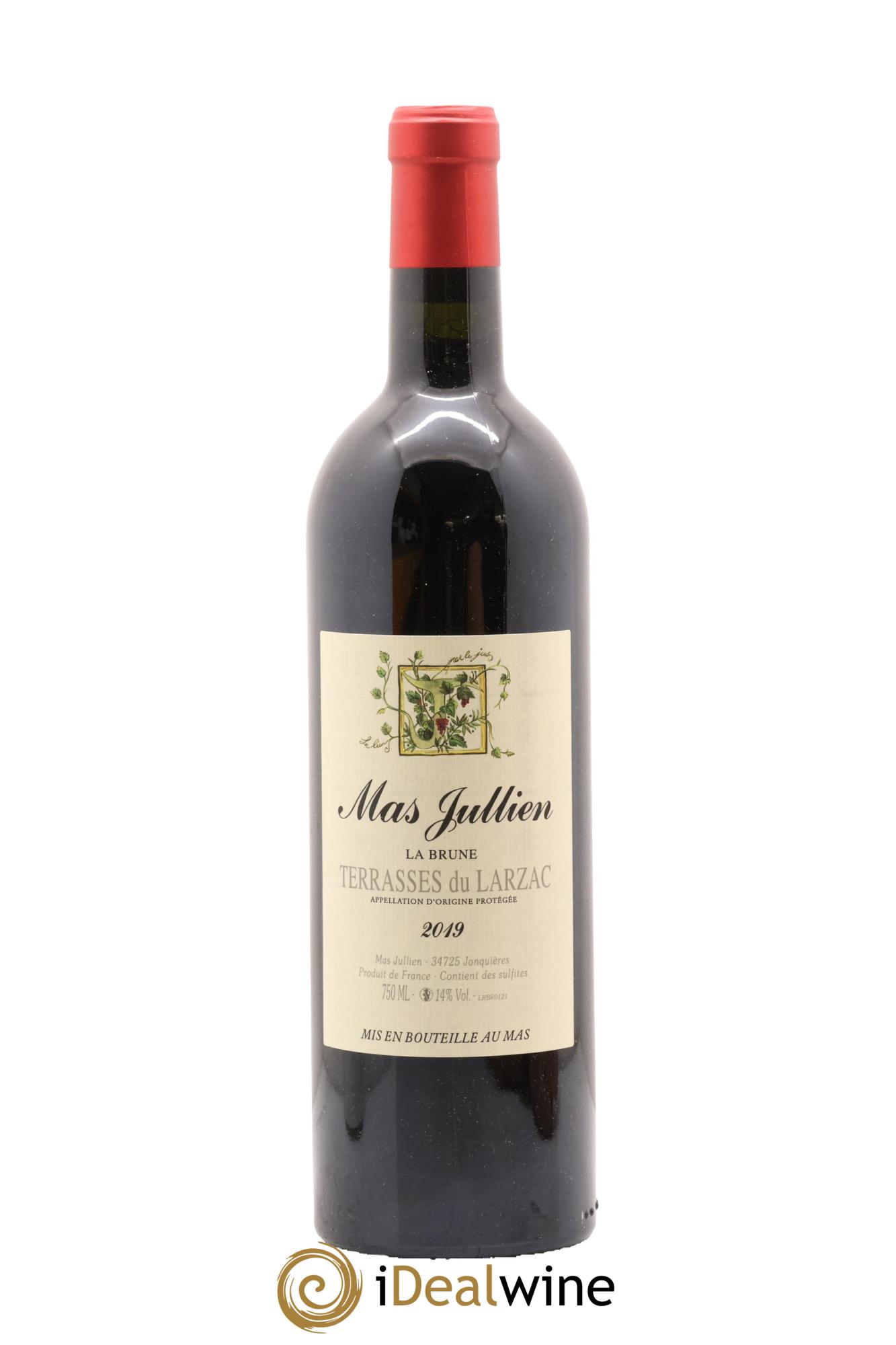 Terrasses du Larzac Mas Jullien La Brune Olivier Jullien 2019 - Lot de 1 bouteille - 0
