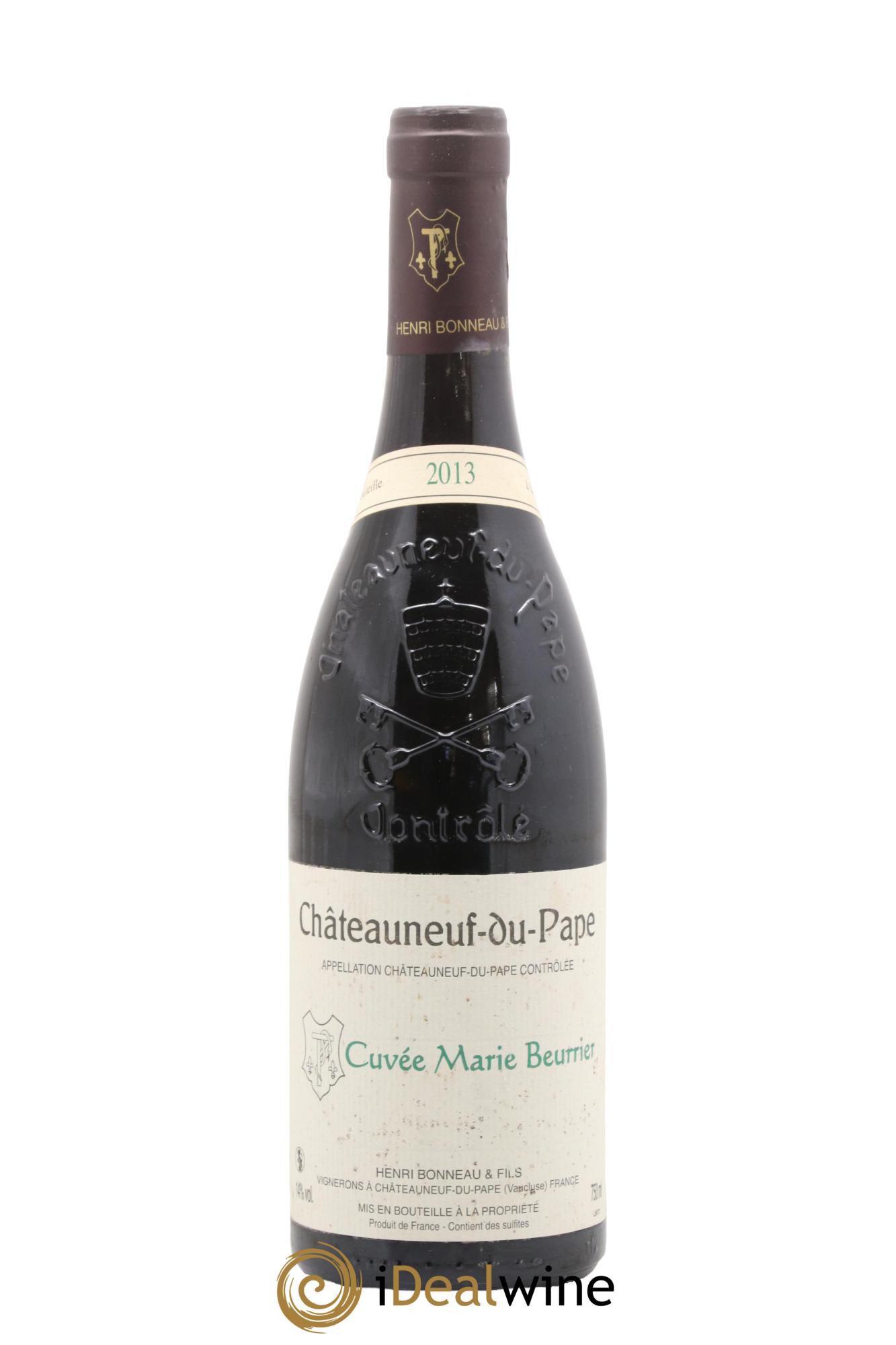 Châteauneuf-du-Pape Marie Beurrier Henri Bonneau & Fils 2013 - Lot de 1 bouteille - 0