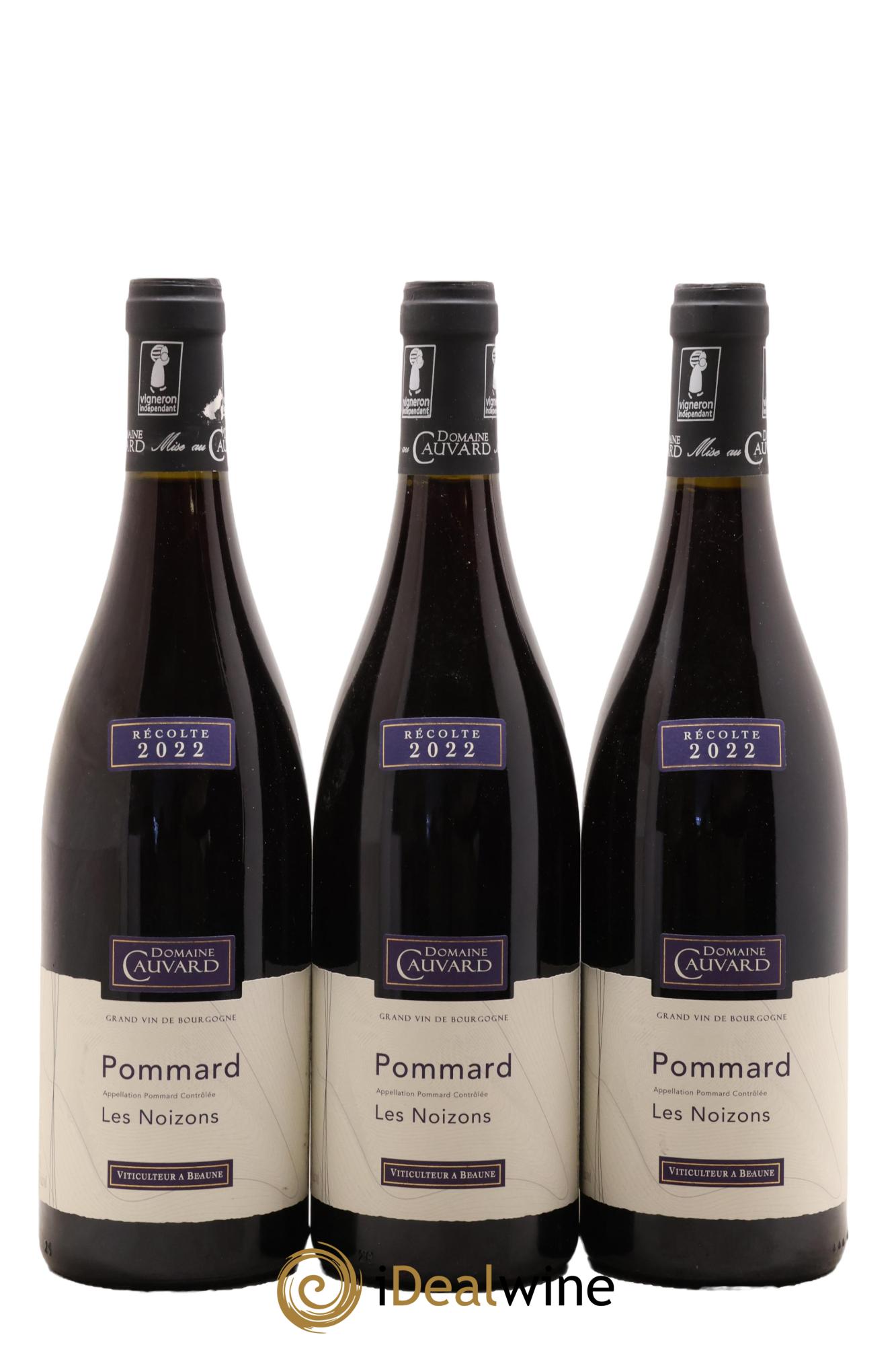 Pommard Les Noizons Cauvard 2022 - Lot de 3 bouteilles - 0