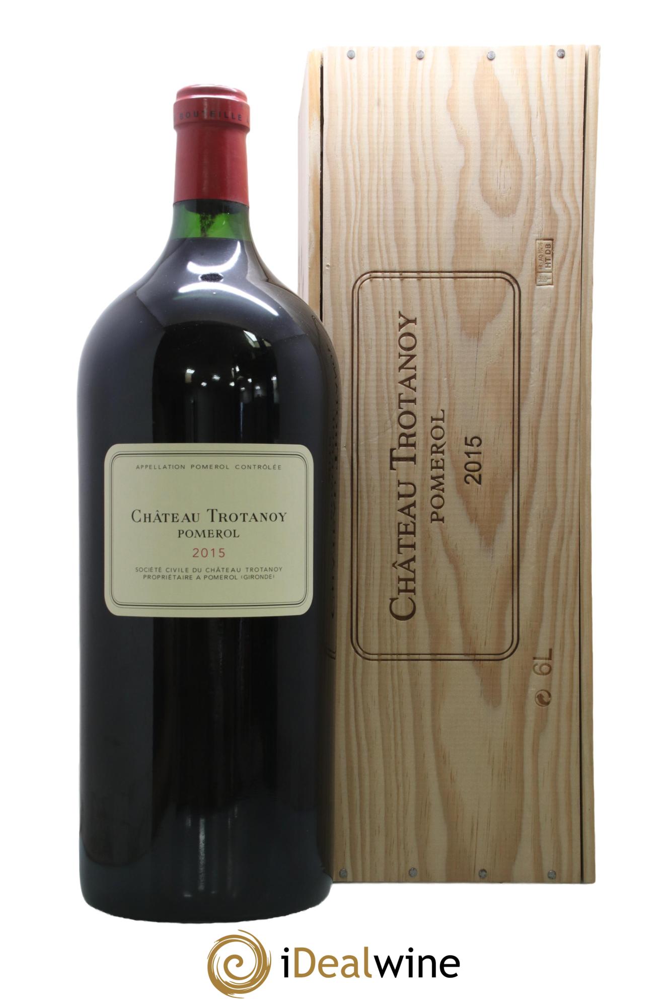 Château Trotanoy 2015 - Lot de 1 impériale - 0