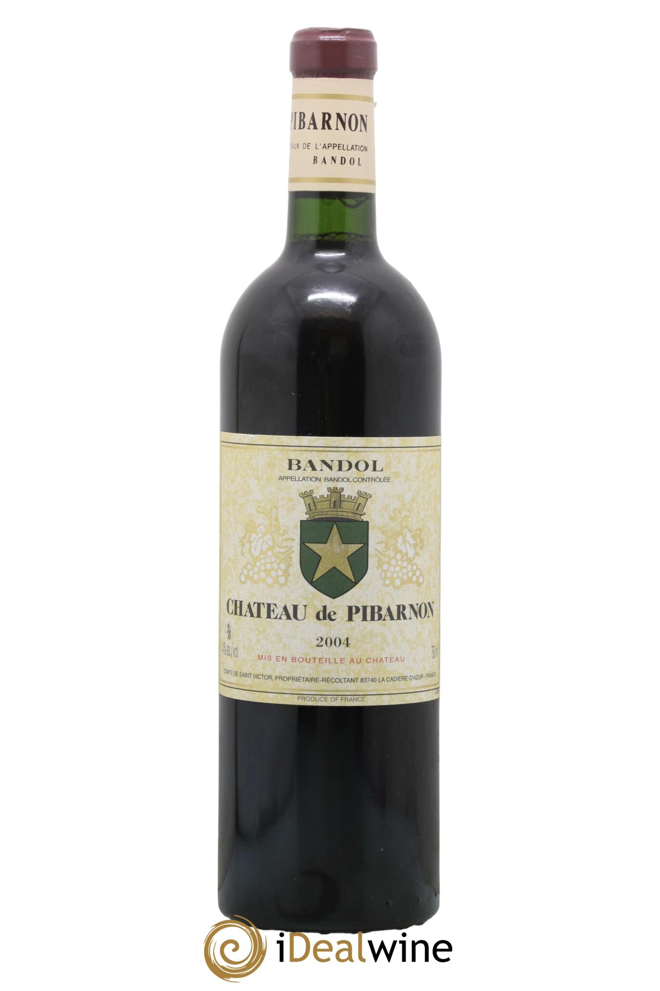 Bandol Château de Pibarnon Comte de Saint-Victor 2004 - Posten von 1 Flasche - 0