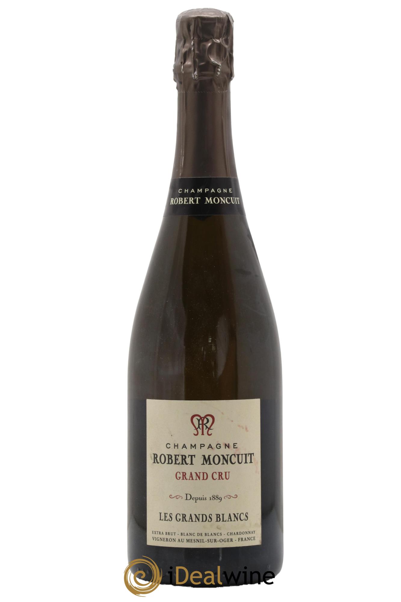 Les Grands Blancs Grand Cru Extra-Brut Robert Moncuit - Lotto di 1 bottiglia - 0