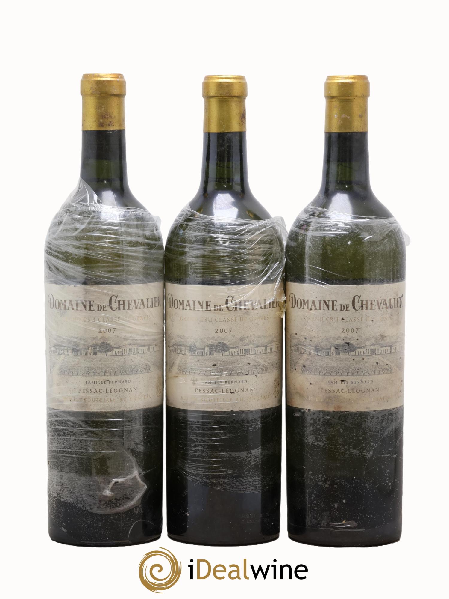 Domaine de Chevalier Cru Classé de Graves 2007 - Posten von 3 Flaschen - 0