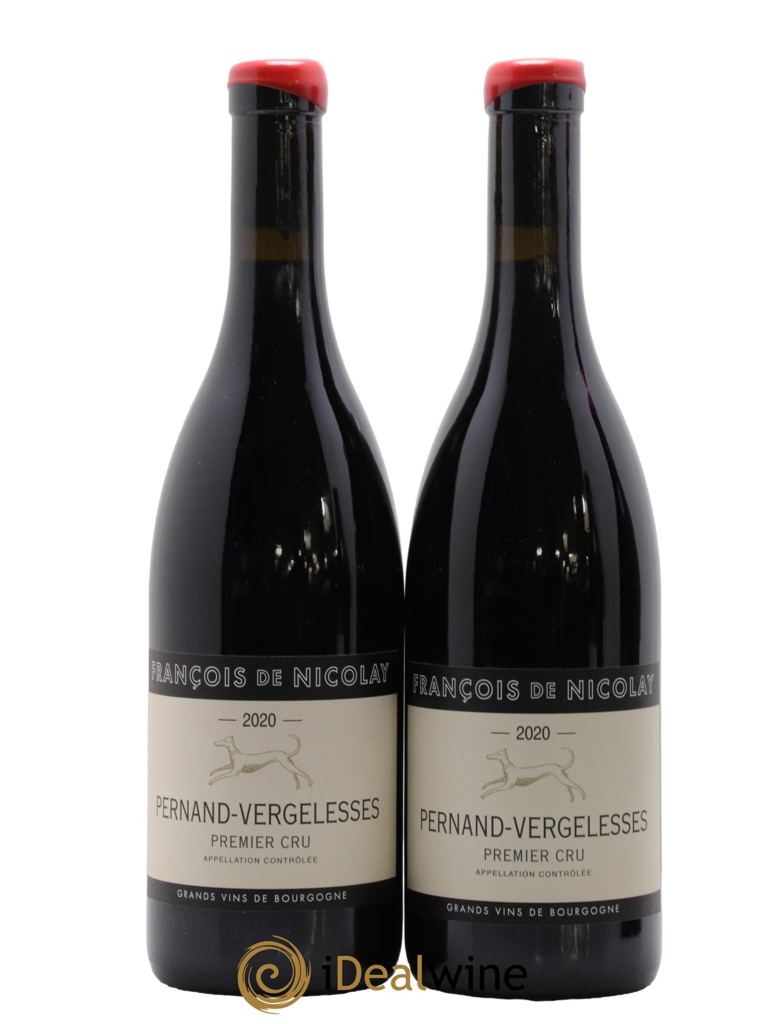 Pernand-Vergelesses 1er Cru François De Nicolay 2020 - Lot de 2 bouteilles - 0