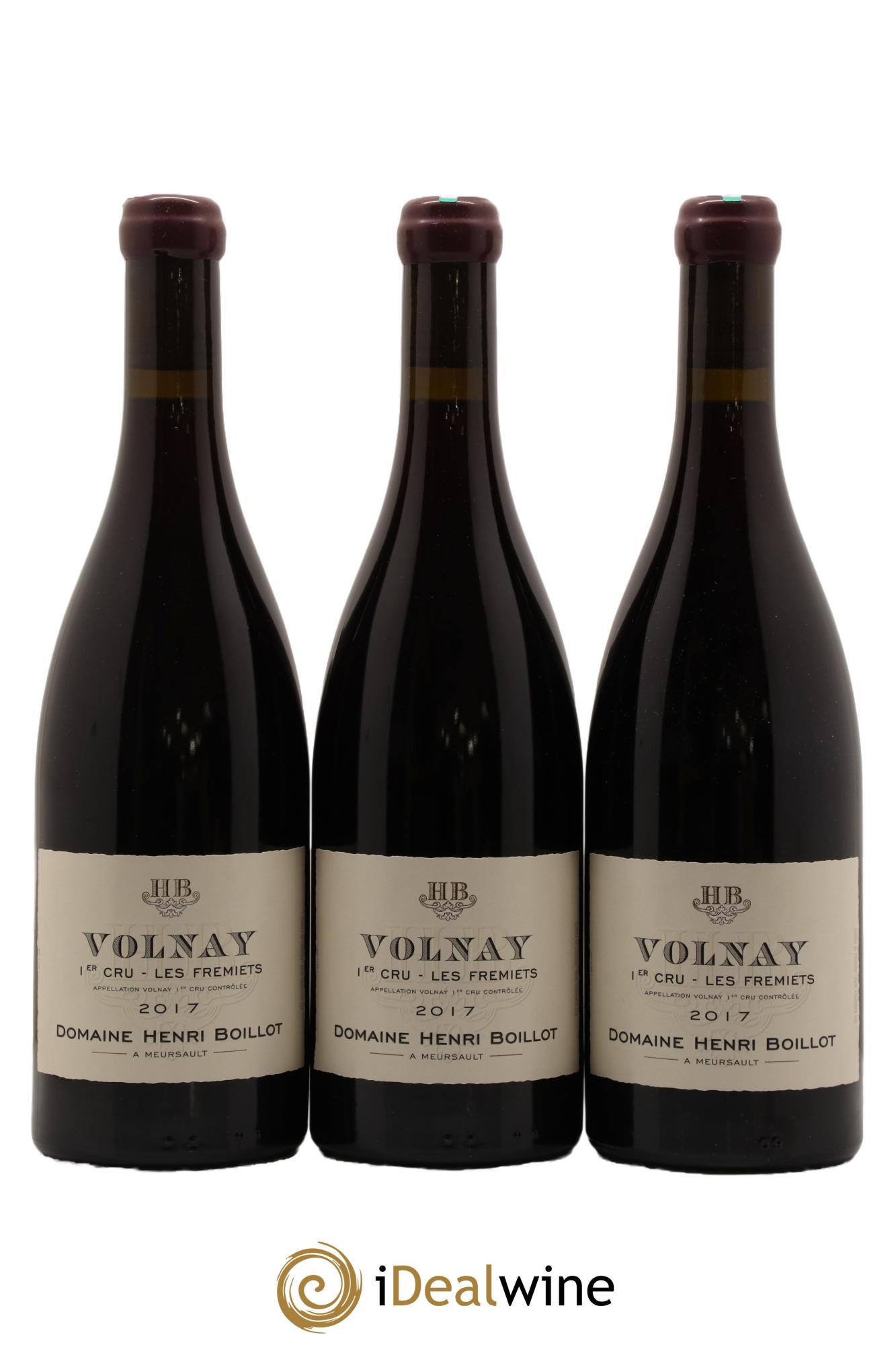 Volnay 1er Cru Les Fremiets Henri Boillot (Domaine) 2017 - Lot de 3 bouteilles - 0