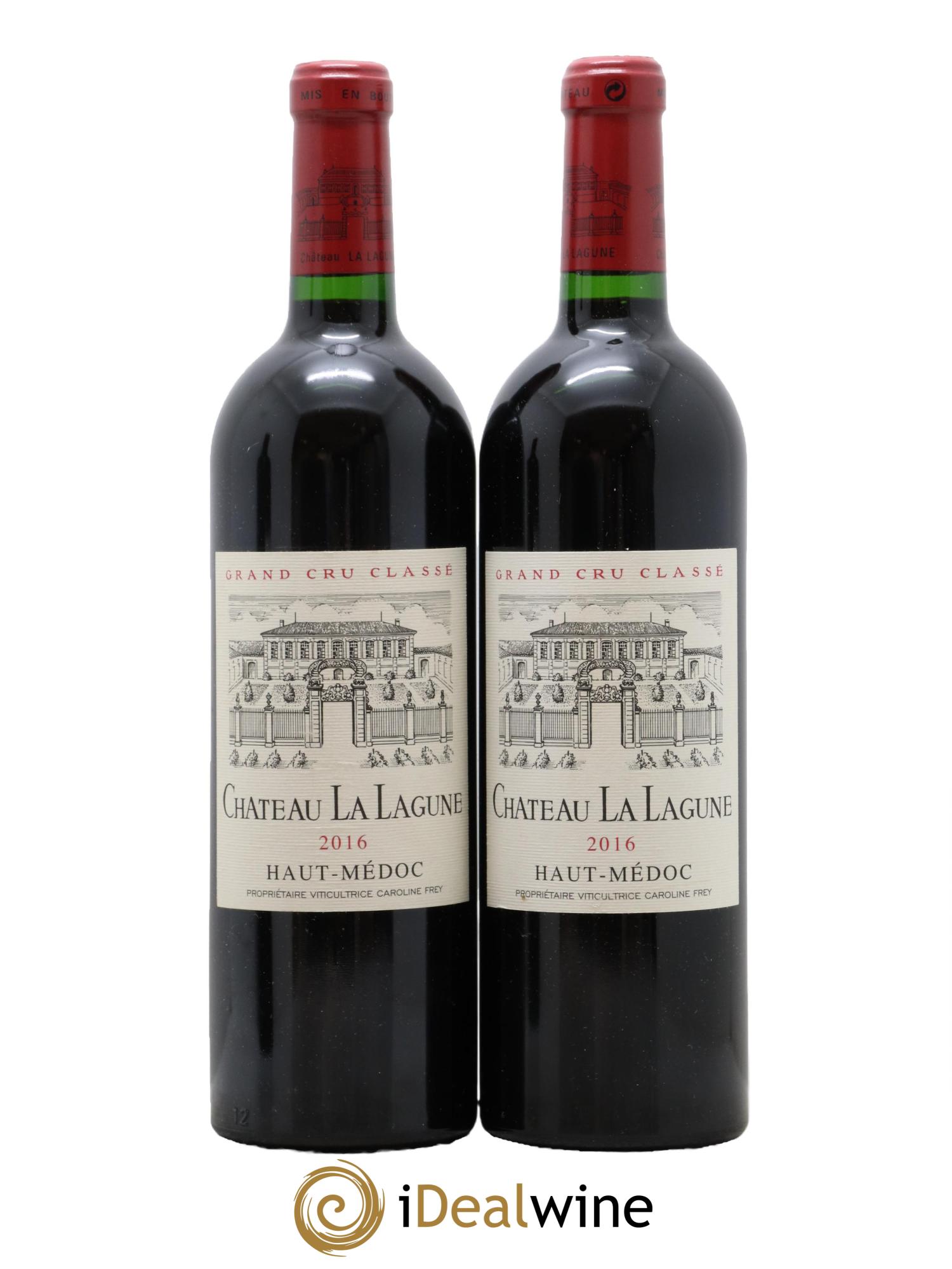 Château la Lagune 3ème Grand Cru Classé 2016 - Lot de 2 bouteilles - 0