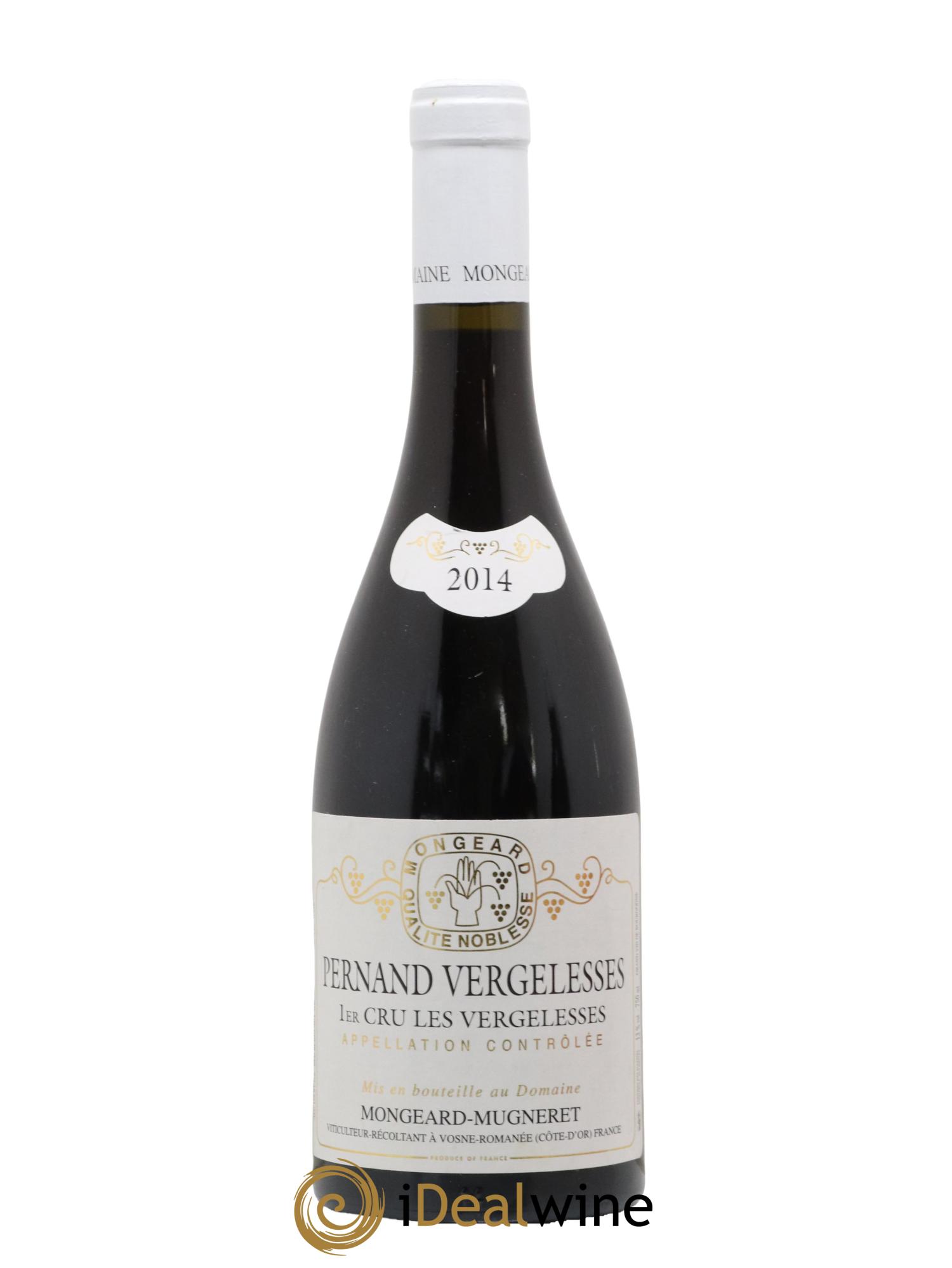 Pernand-Vergelesses 1er Cru Les Vergelesses Mongeard-Mugneret (Domaine) 2014 - Lot de 1 bouteille - 0