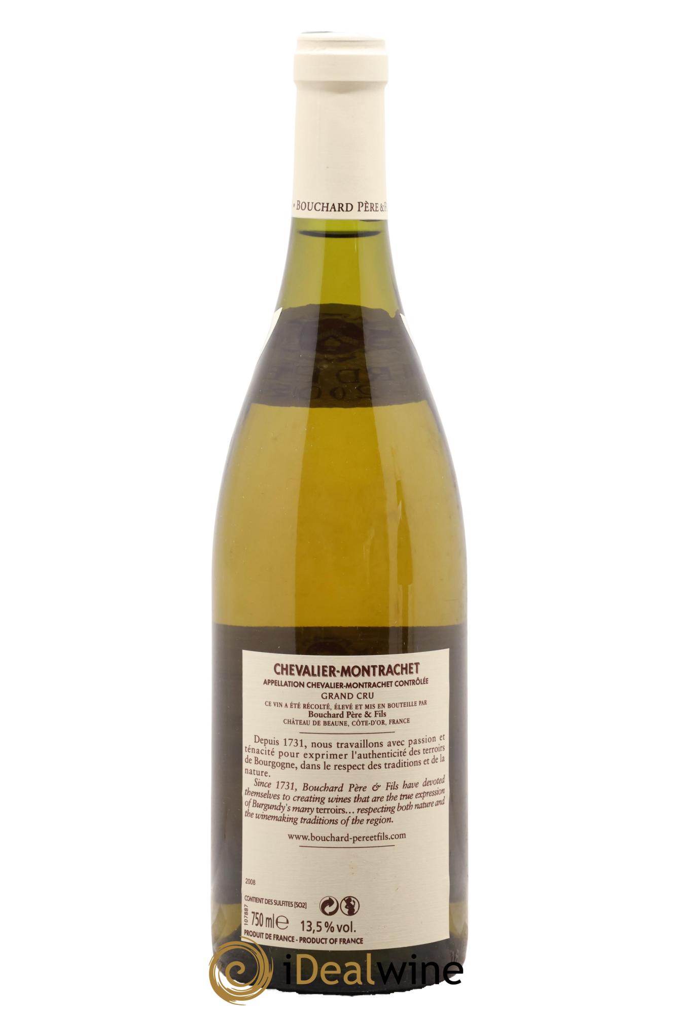 Chevalier-Montrachet Grand Cru Bouchard Père & Fils 2008 - Lot de 1 bouteille - 1