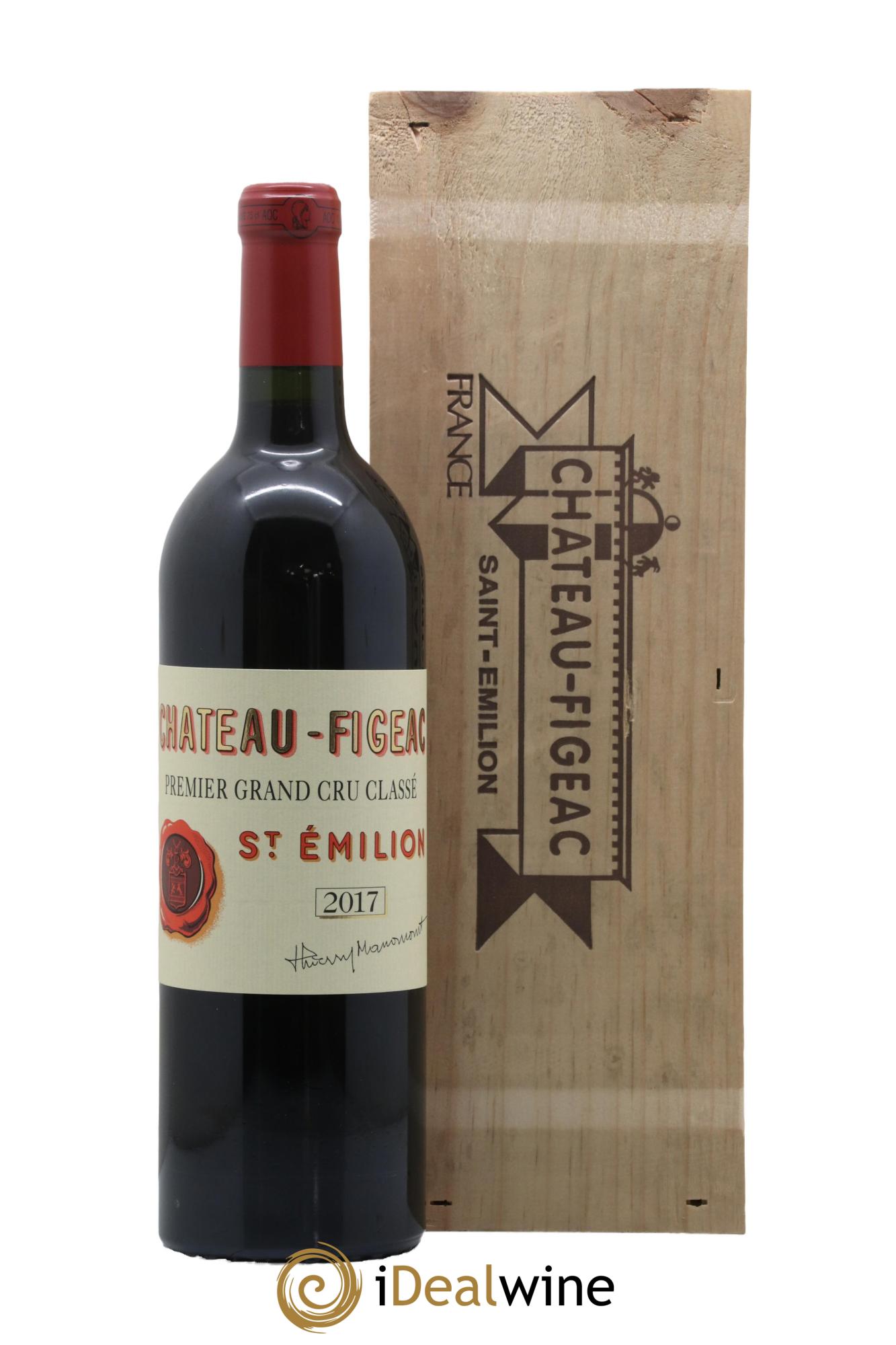Château Figeac 1er Grand Cru Classé A  2017 - Lot of 1 bottle - 1