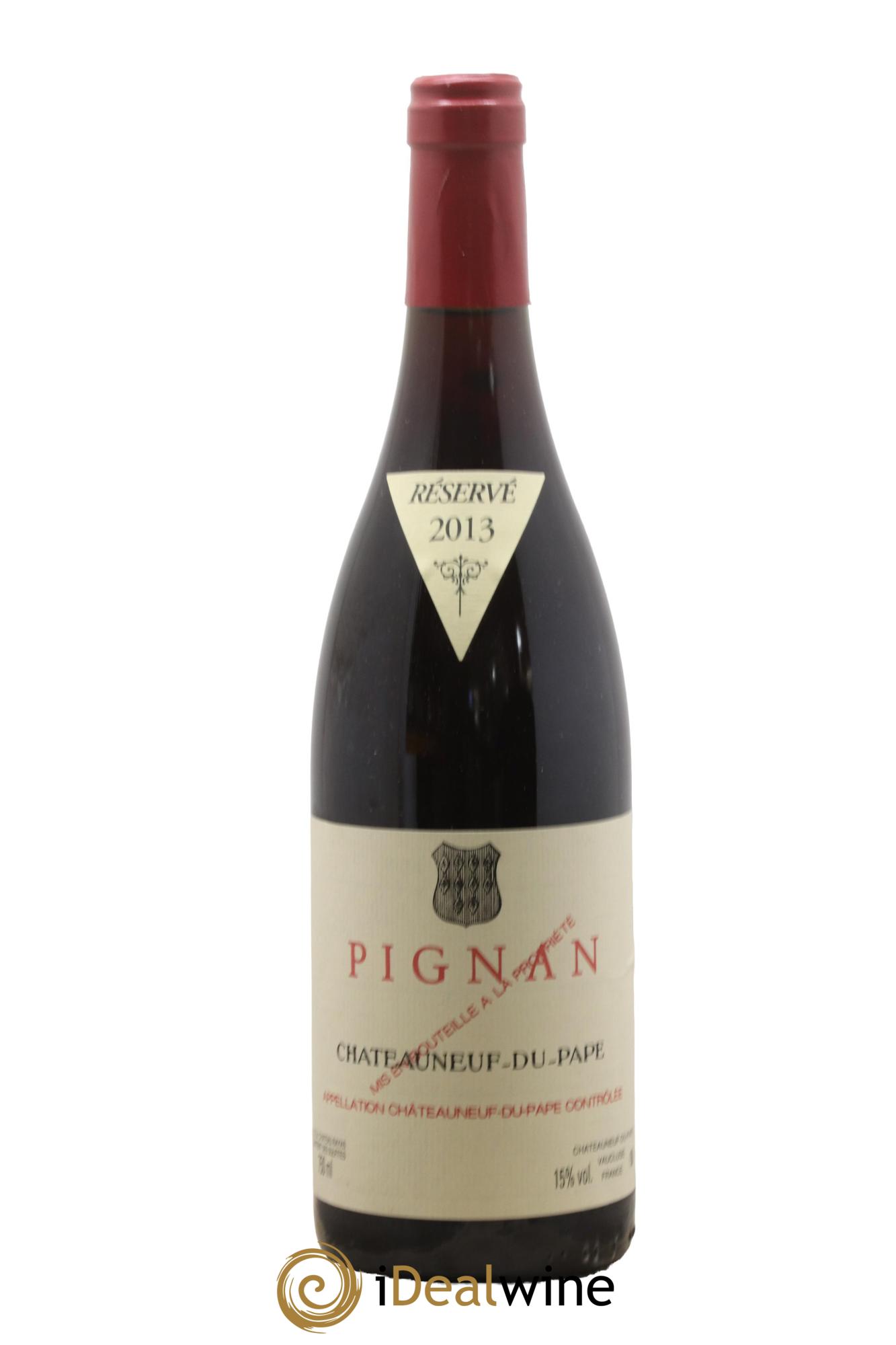 Châteauneuf-du-Pape Pignan Emmanuel Reynaud 2013 - Lot de 1 bouteille - 0