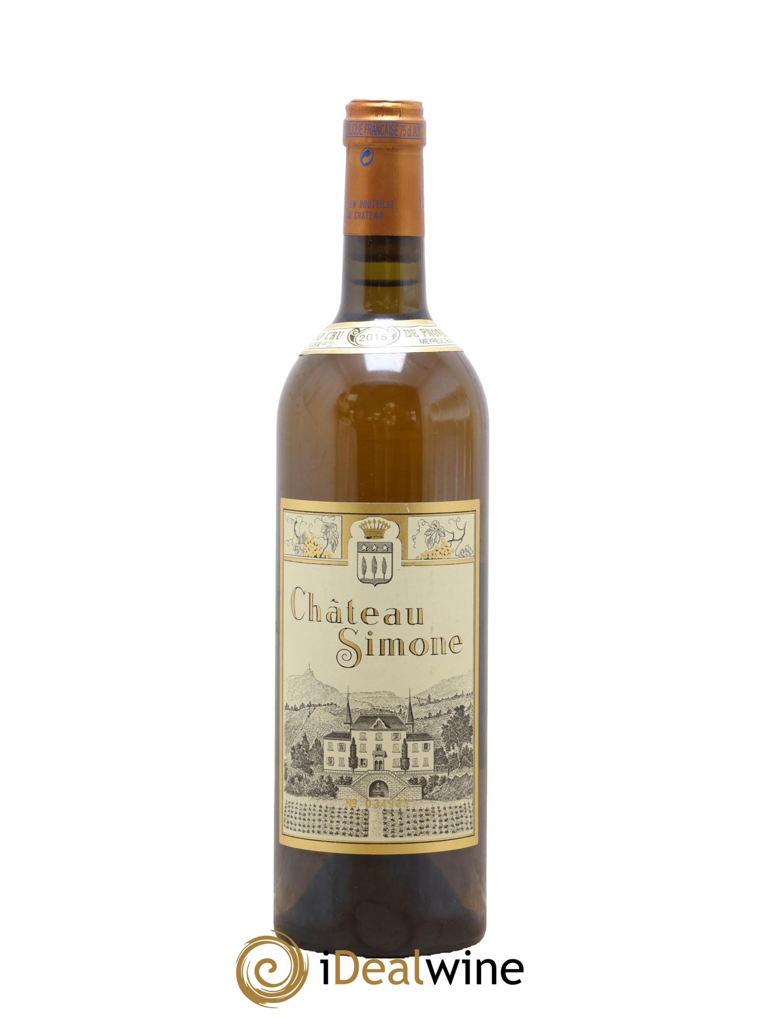 Palette Château Simone Famille Rougier 2015 - Lot de 1 bouteille - 0