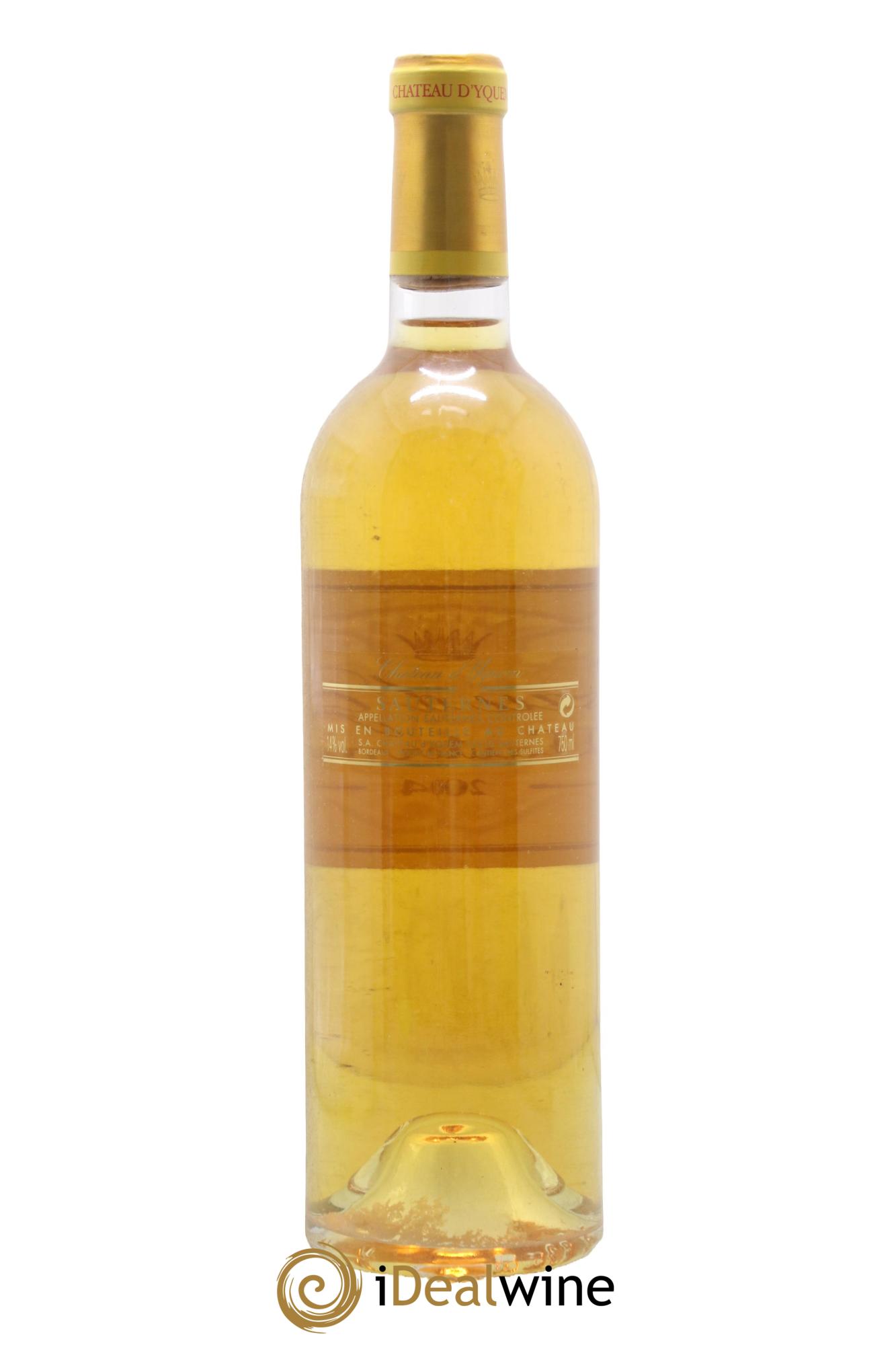 Château d' Yquem 1er Cru Classé Supérieur 2004 - Lotto di 1 bottiglia - 1